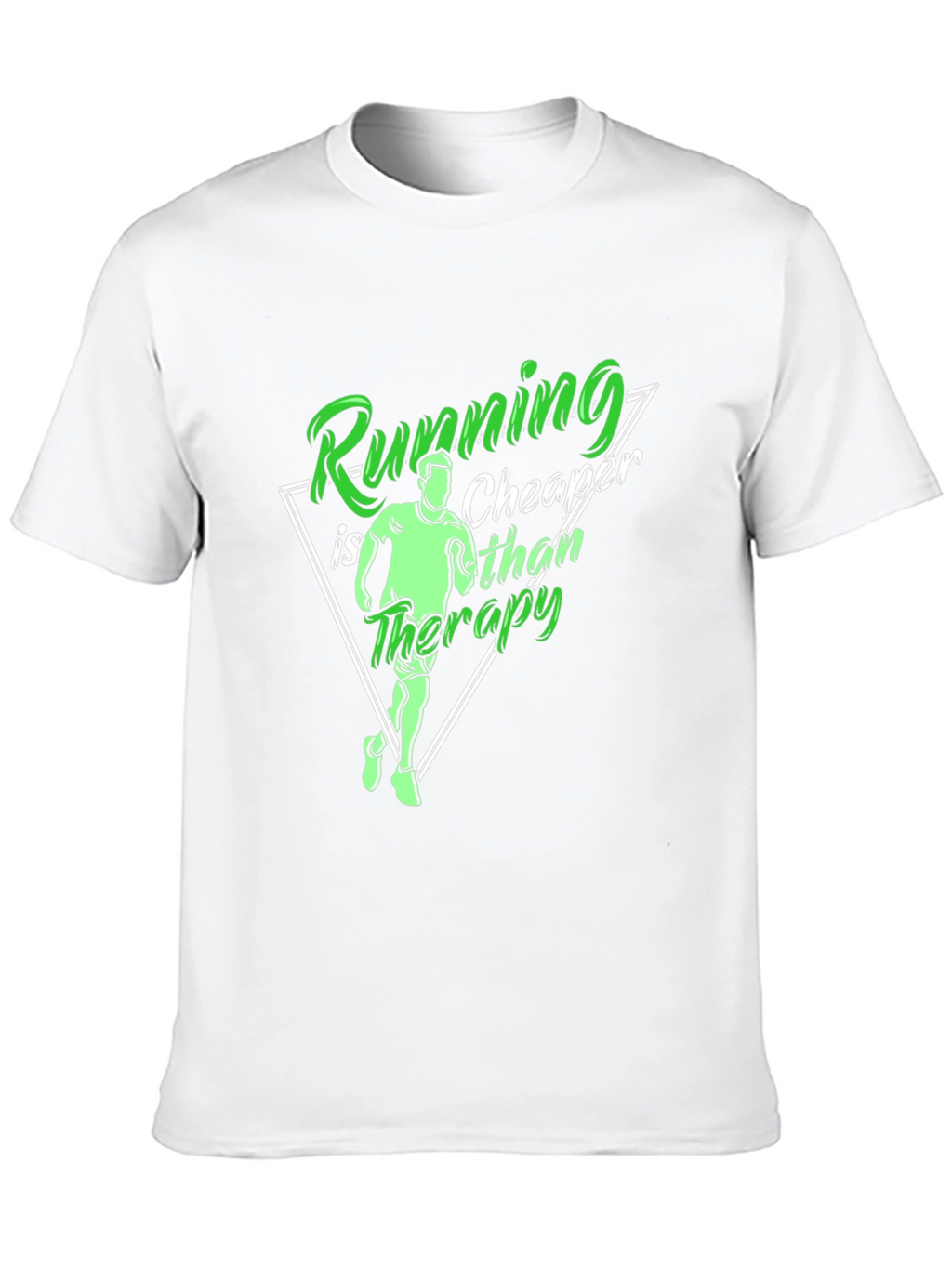 Running is Cheaper Than Therapy T-Shirt