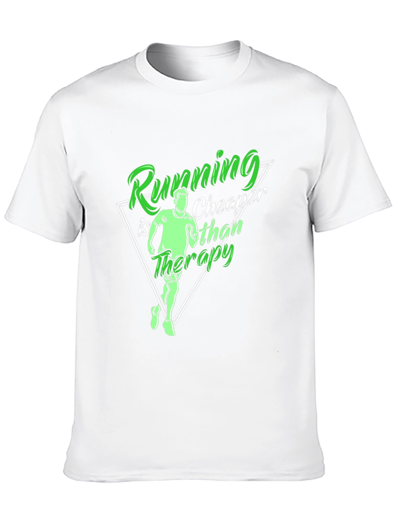 Running is Cheaper Than Therapy T-Shirt
