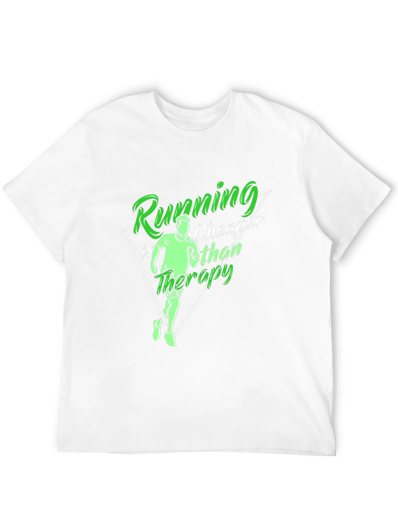 Running is Cheaper Than Therapy T-Shirt