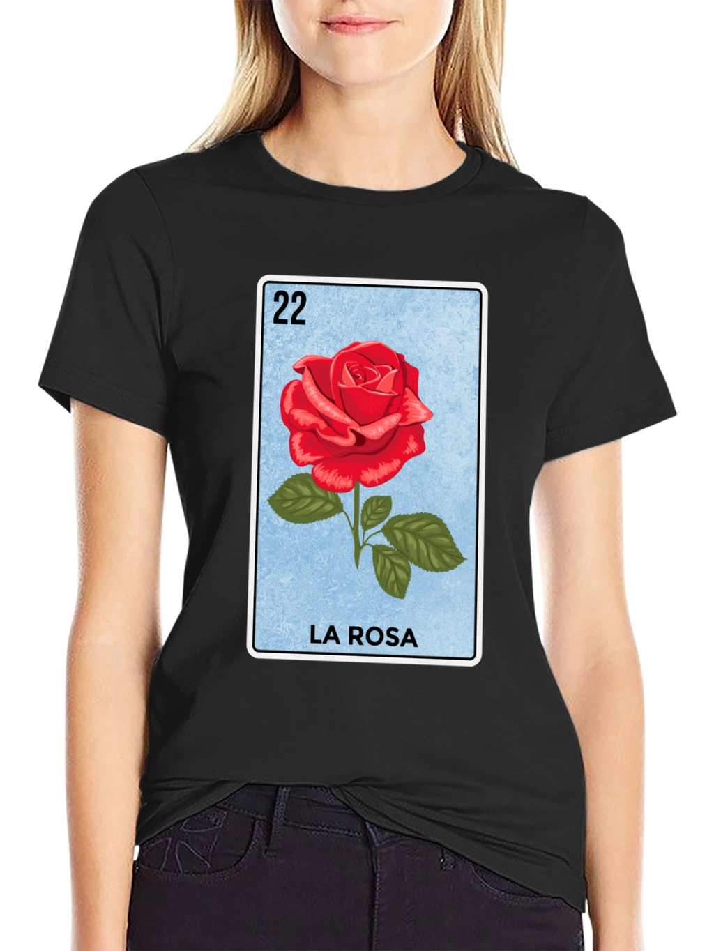 La Rosa Loteria T-Shirt - Lucky Number 22