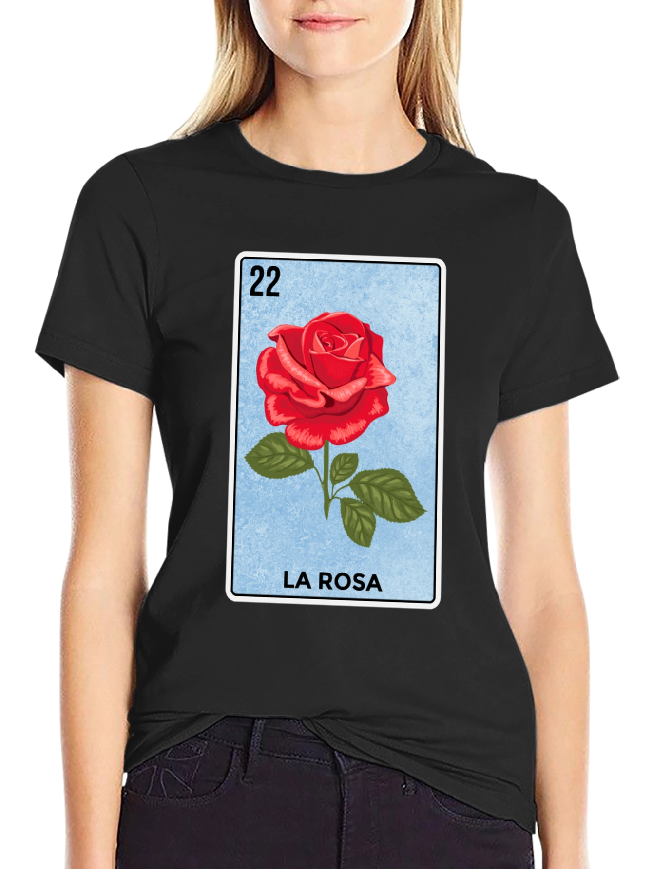 La Rosa Loteria T-Shirt - Lucky Number 22