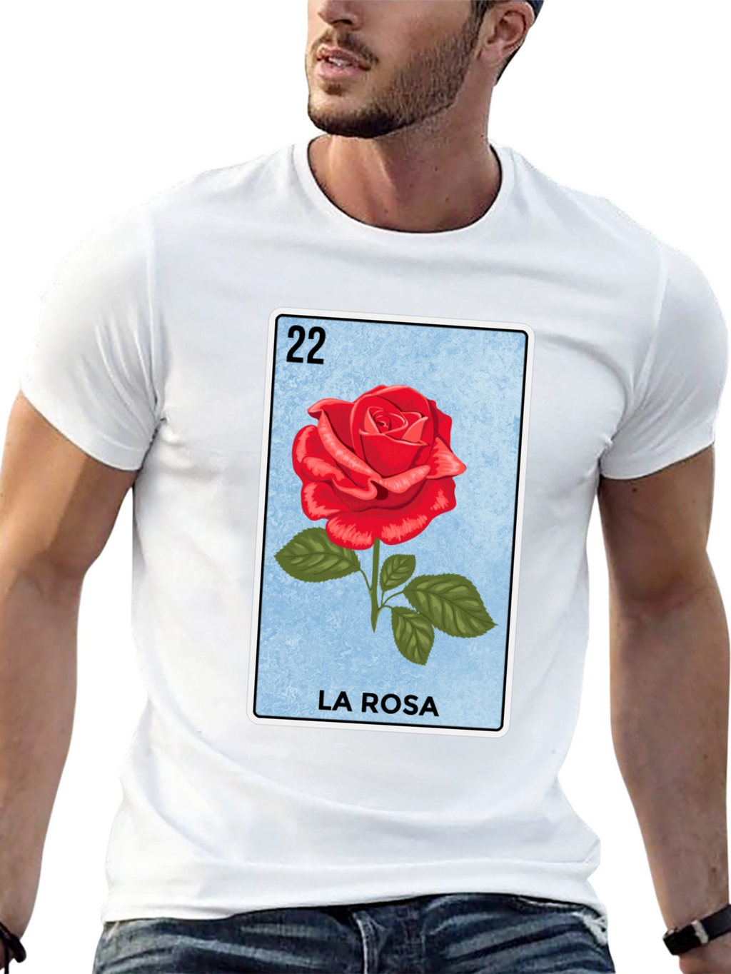 La Rosa Loteria T-Shirt - Lucky Number 22