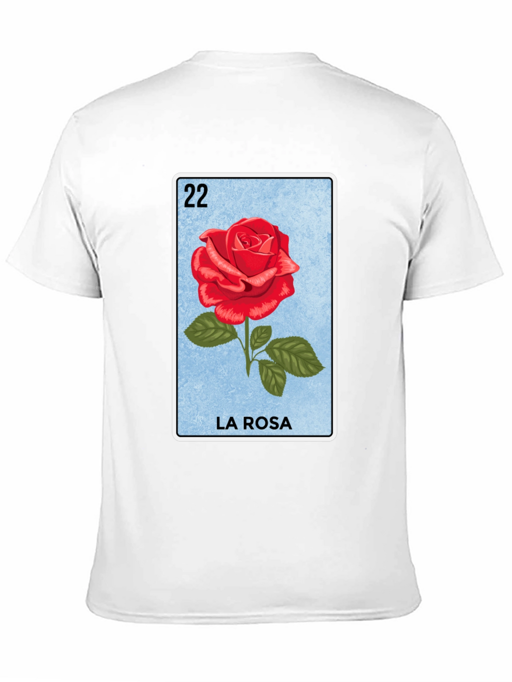 La Rosa Loteria T-Shirt - Lucky Number 22
