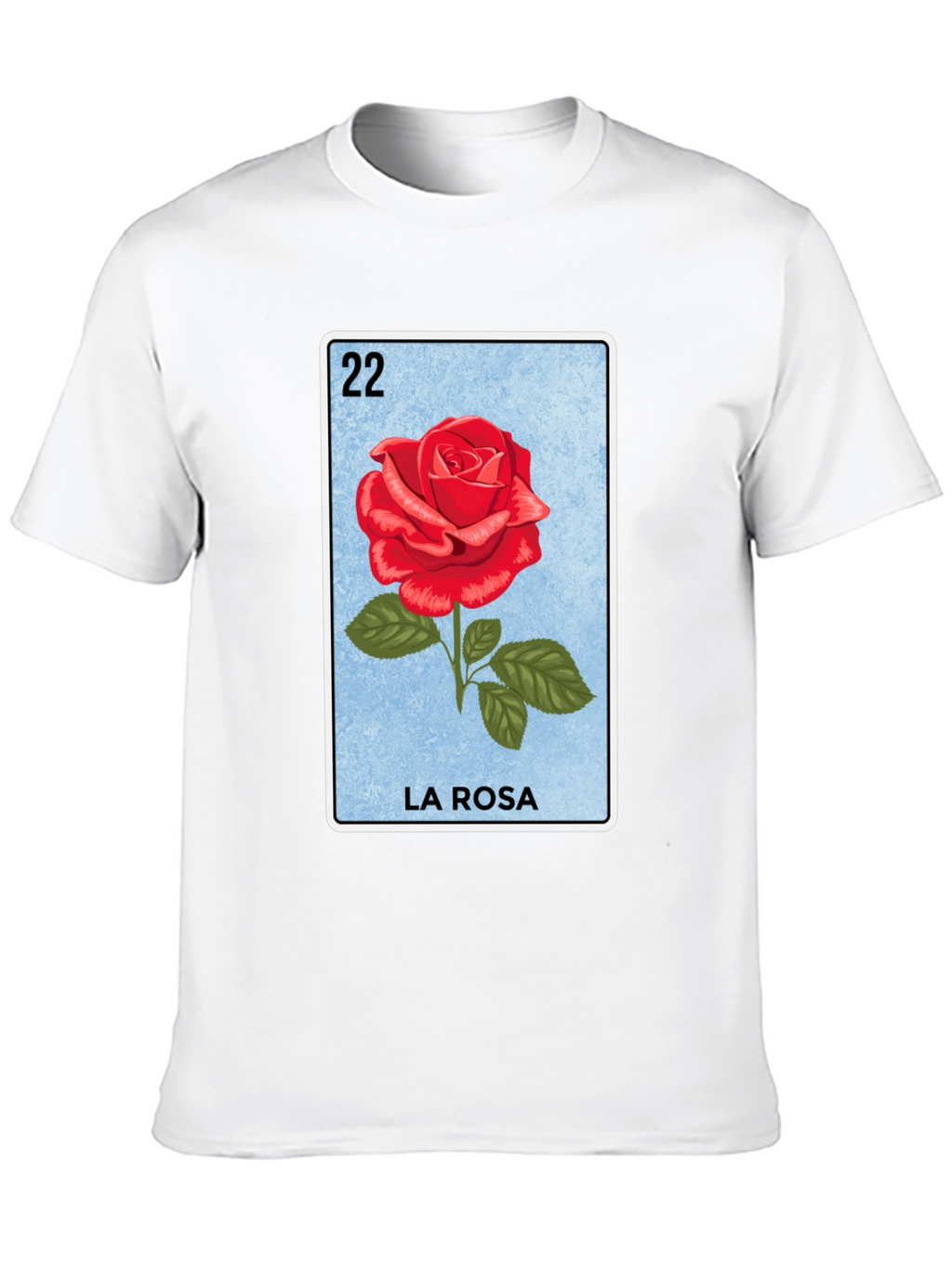 La Rosa Loteria T-Shirt - Lucky Number 22