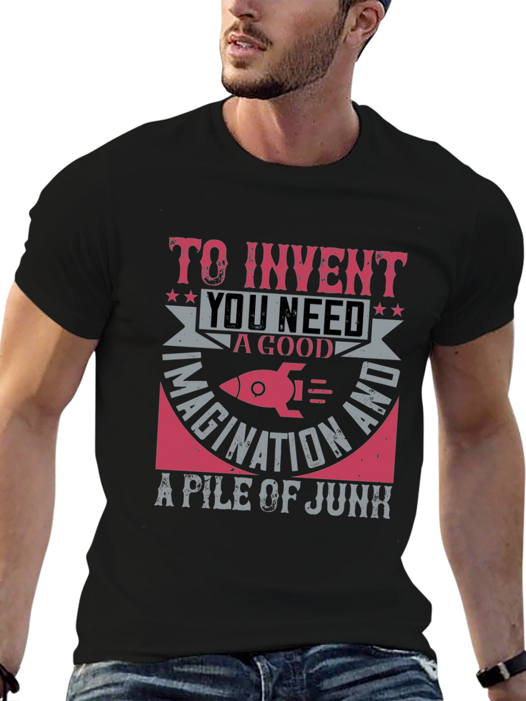 Inventing Humor Graphic T-Shirt