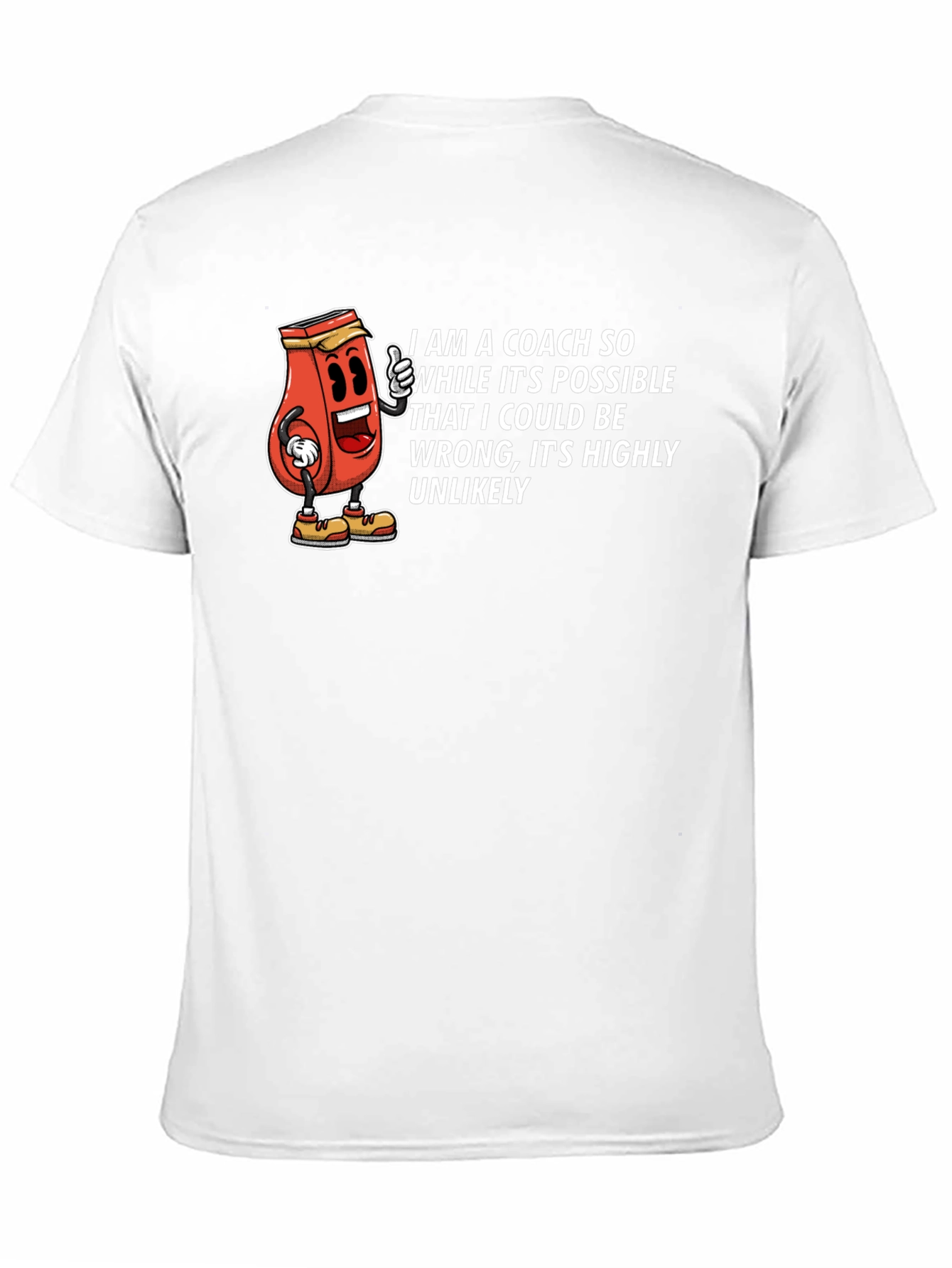 Coach Cartoon Graphic T-Shirt
