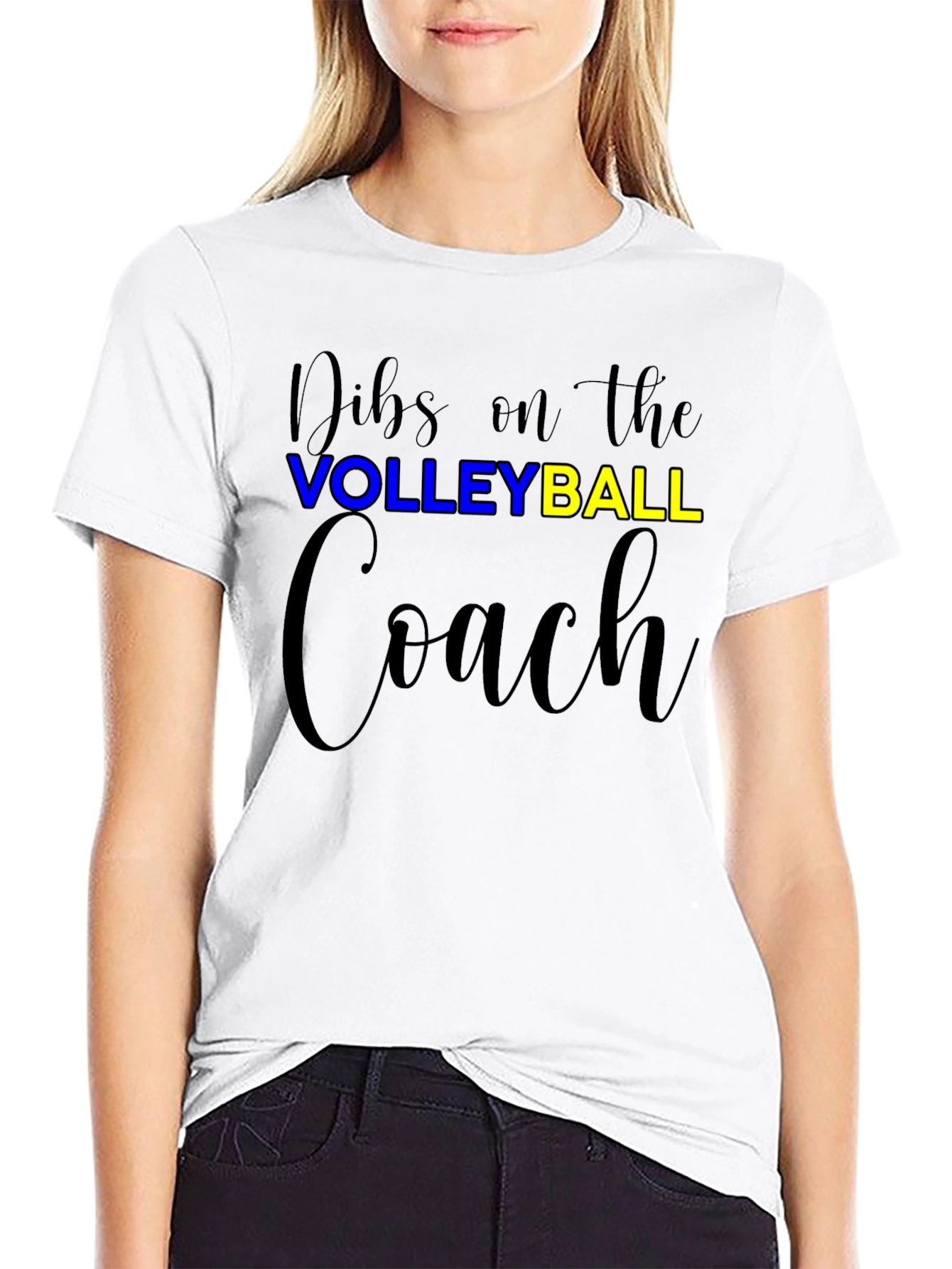 Dibs On The Volleyball Coach T-Shirt