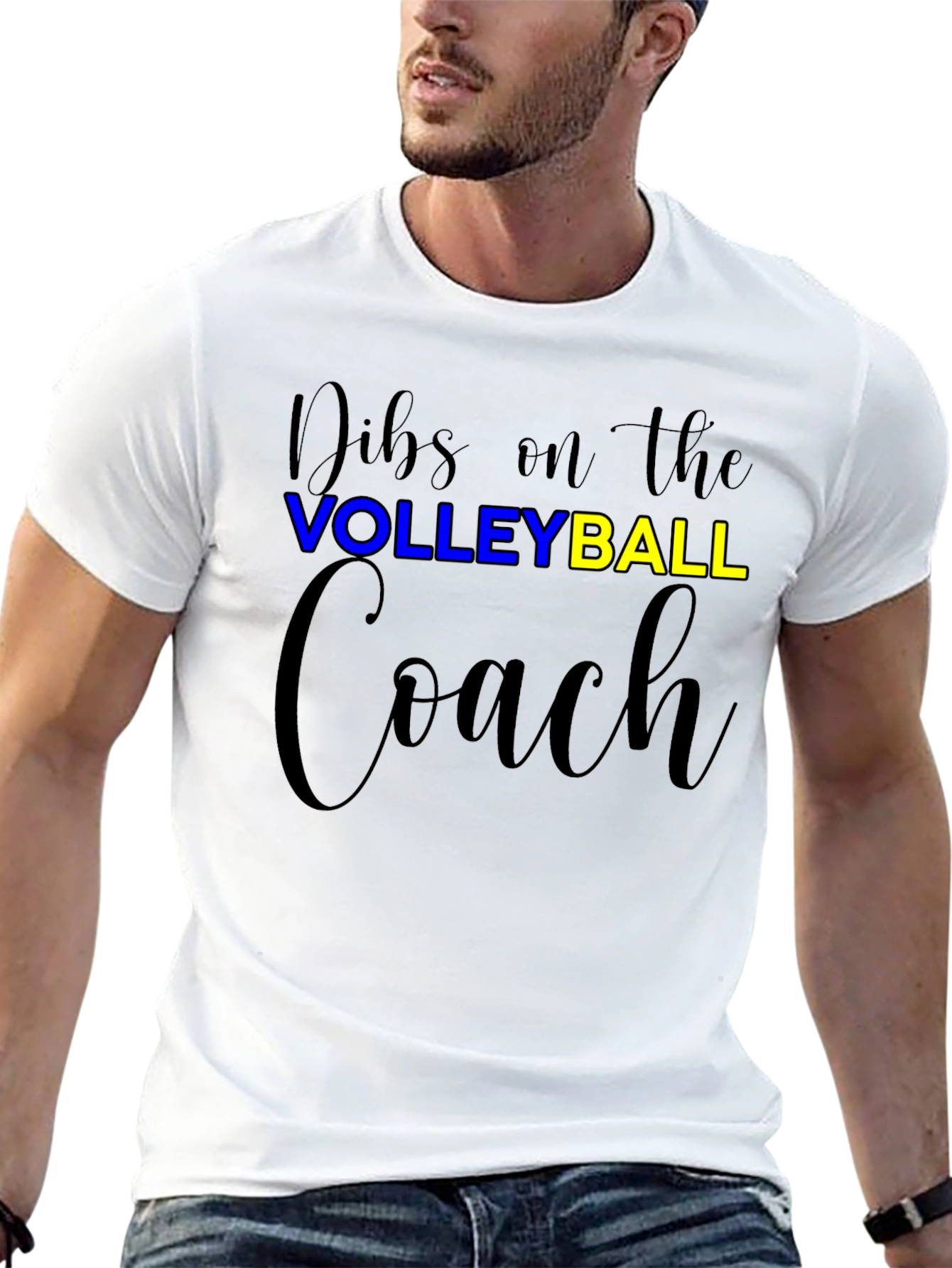 Dibs On The Volleyball Coach T-Shirt