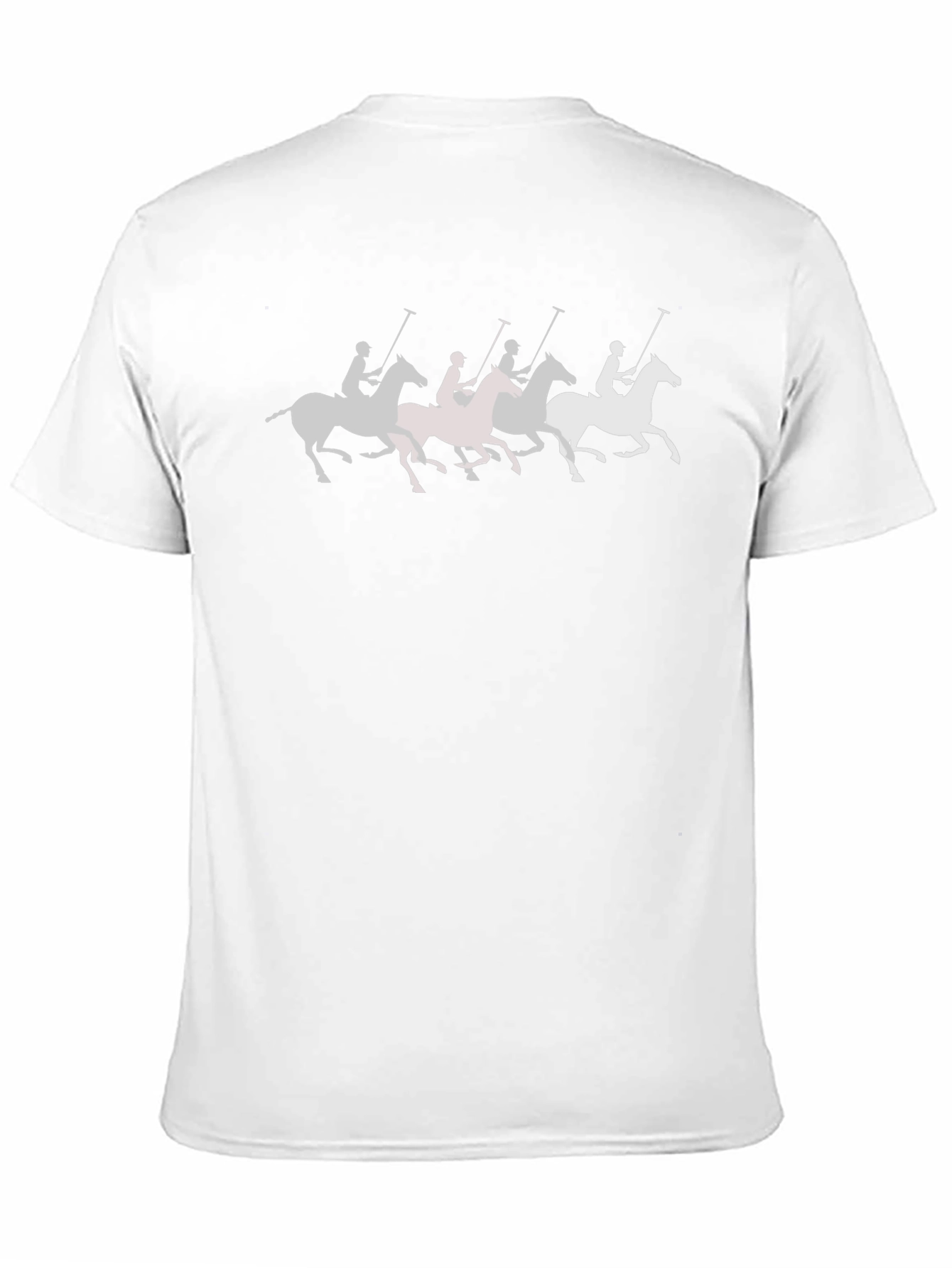Equestrian Polo Players Graphic T-Shirt