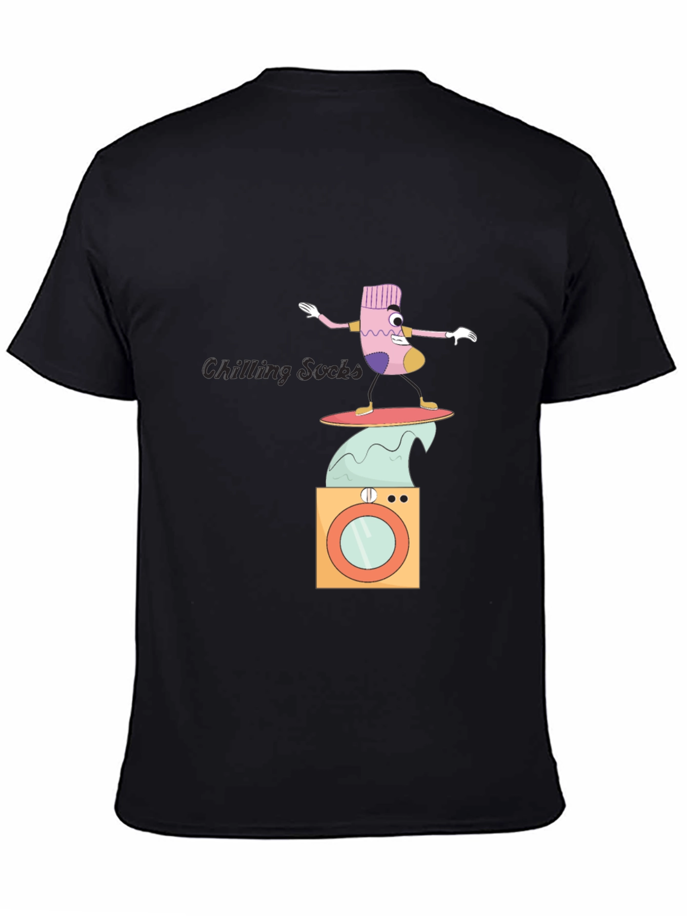 Surfing Sock Graphic Tee