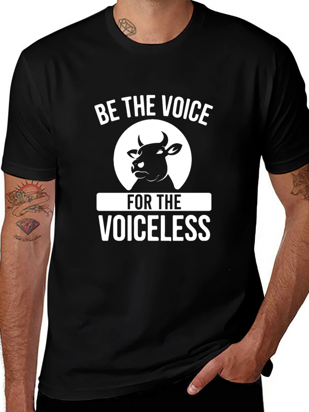 Be The Voice For The Voiceless Vegan T-Shirt