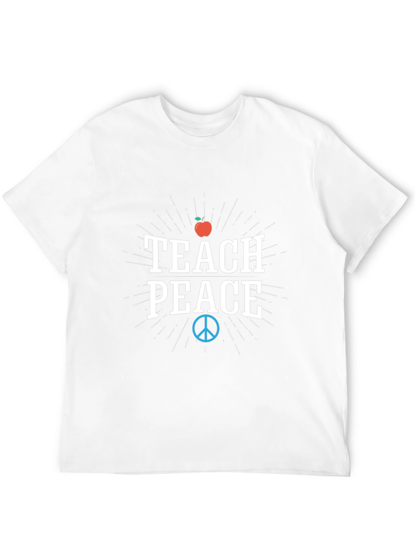 Teach Peace T-Shirt - Stylish & Comfortable