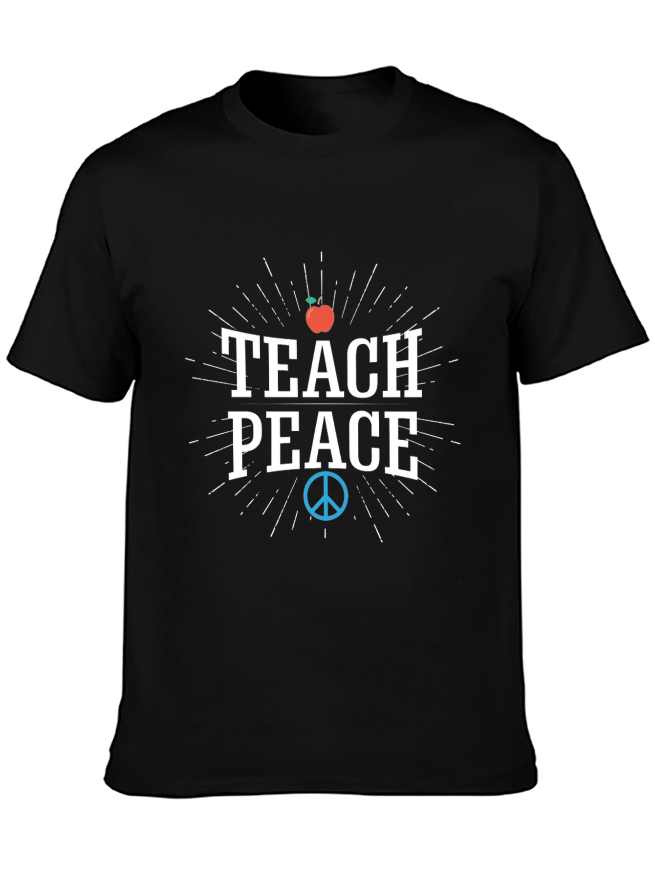 Teach Peace T-Shirt - Stylish & Comfortable