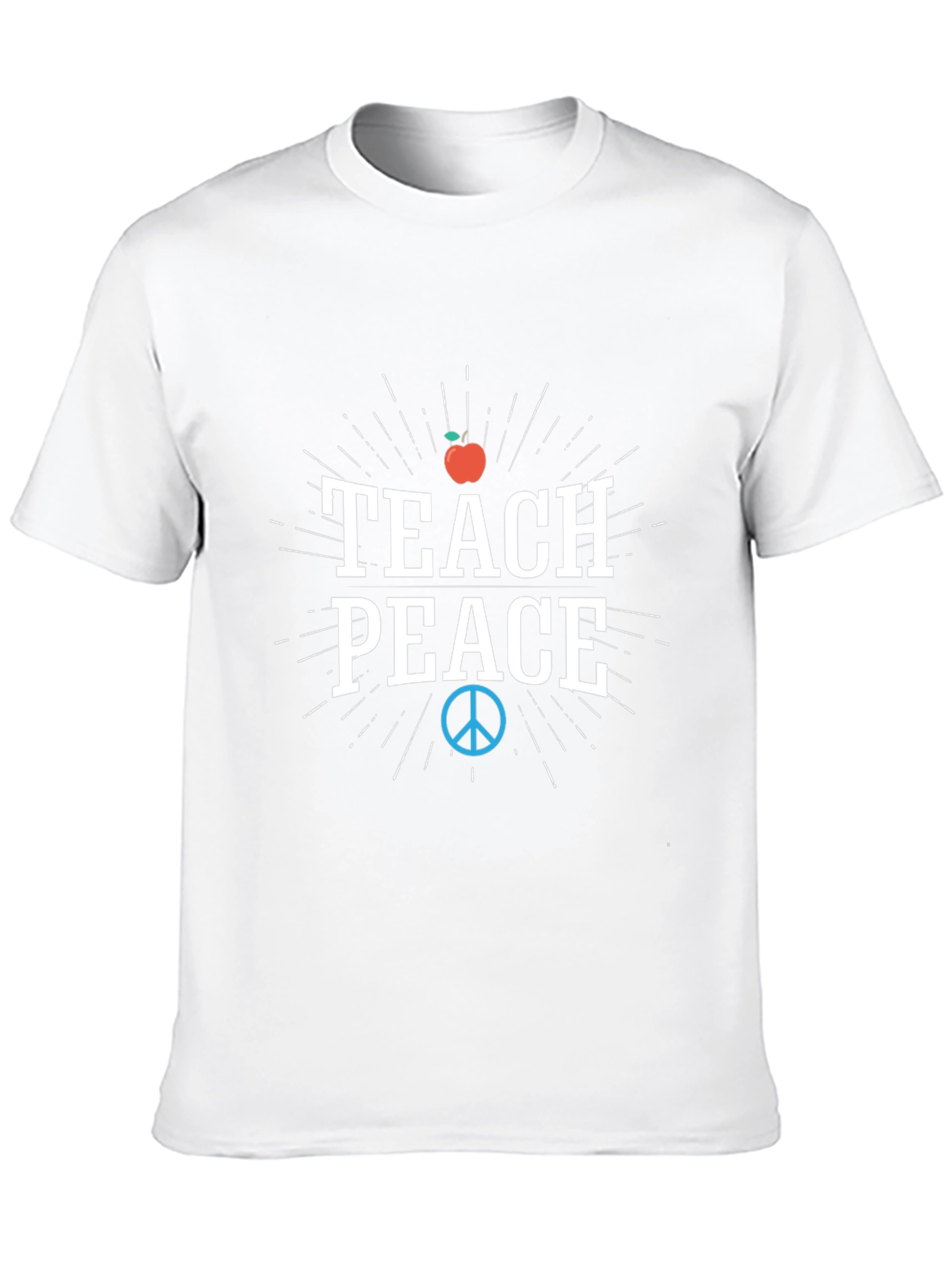 Teach Peace T-Shirt - Stylish & Comfortable