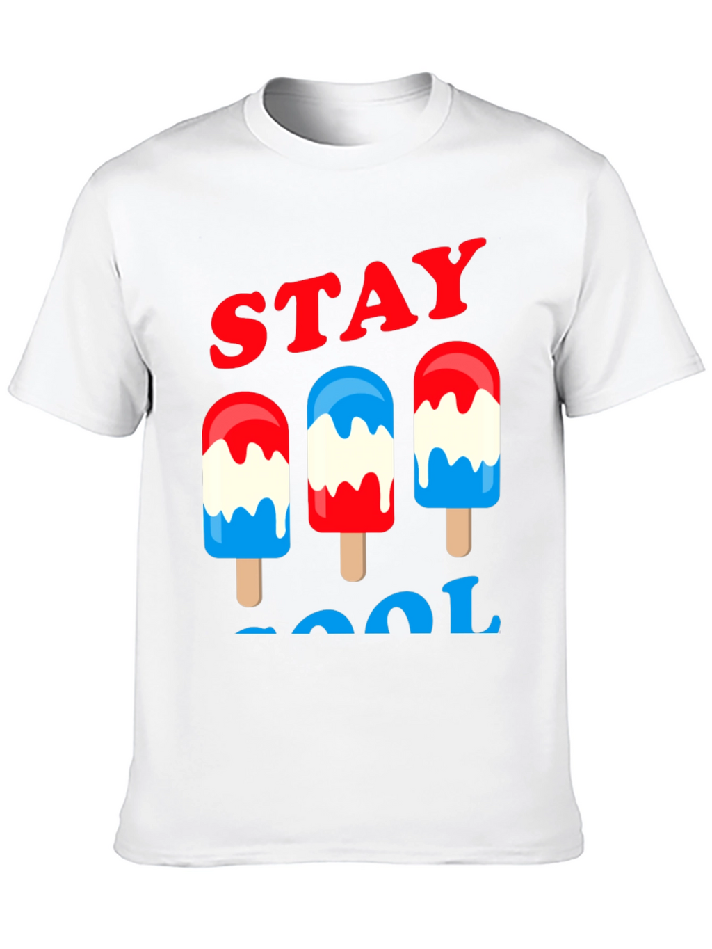 Stay Cool Patriotic Popsicle T-Shirt