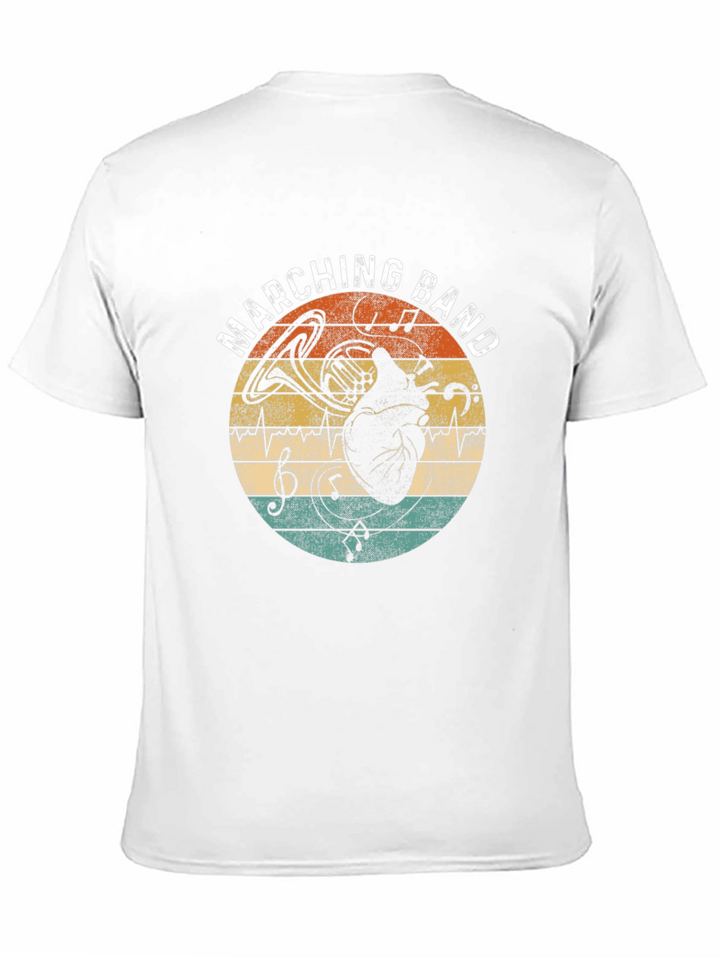 Marching Band Heart T-Shirt