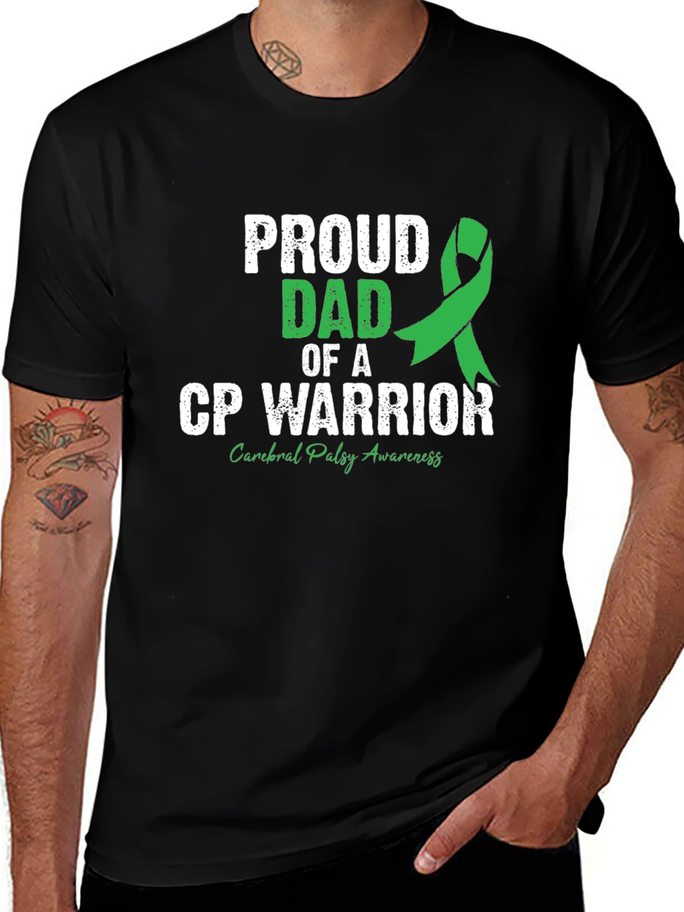 Proud Dad of a CP Warrior Cerebral Palsy Awareness T-Shirt