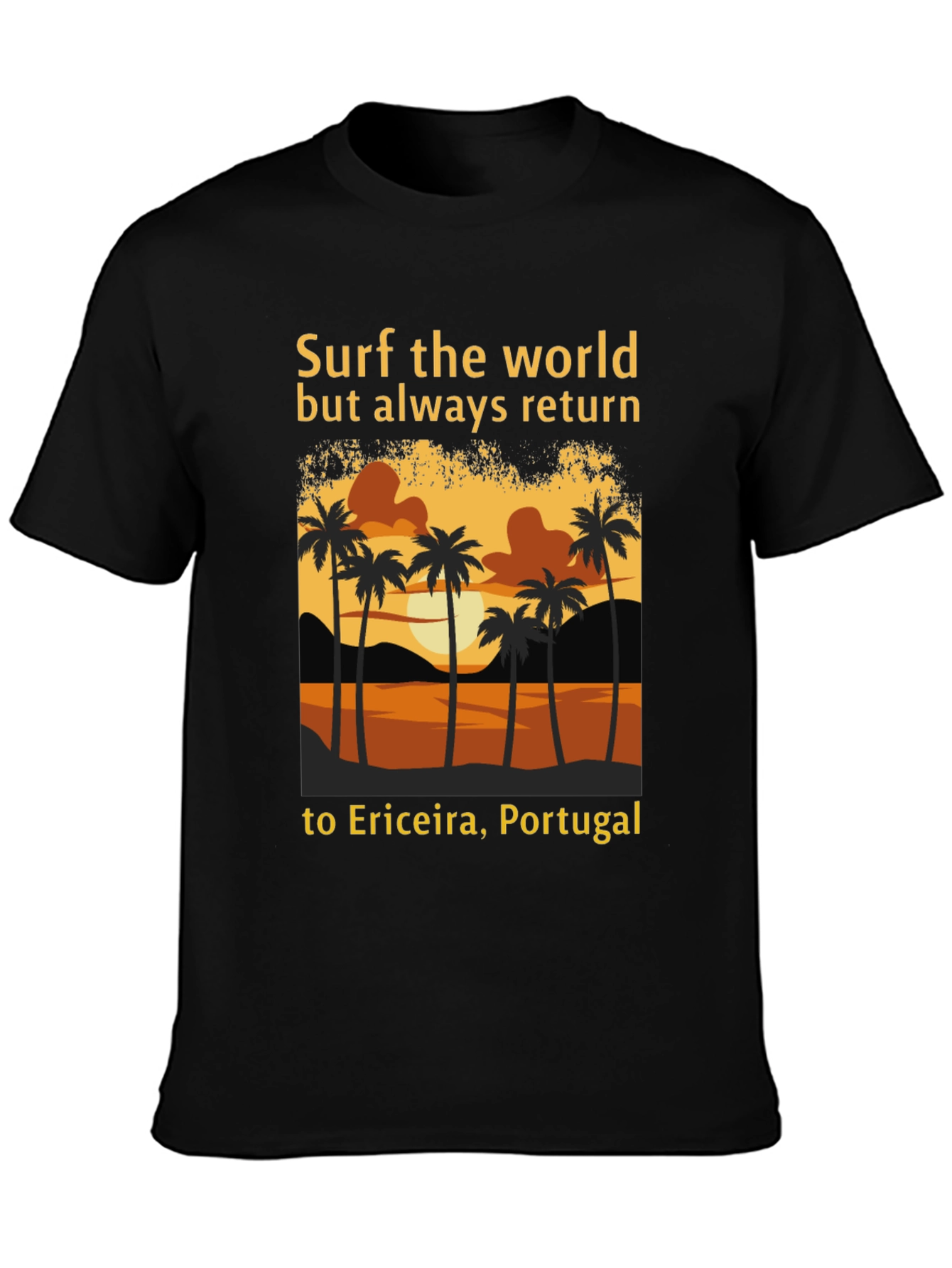 Surf the World Ericeira Portugal Tee