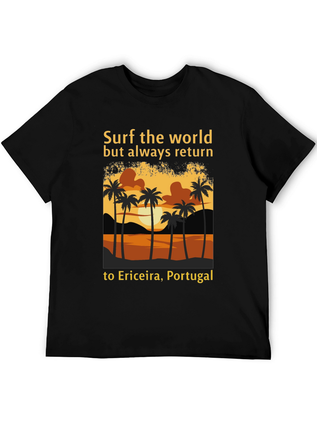 Surf the World Ericeira Portugal Tee