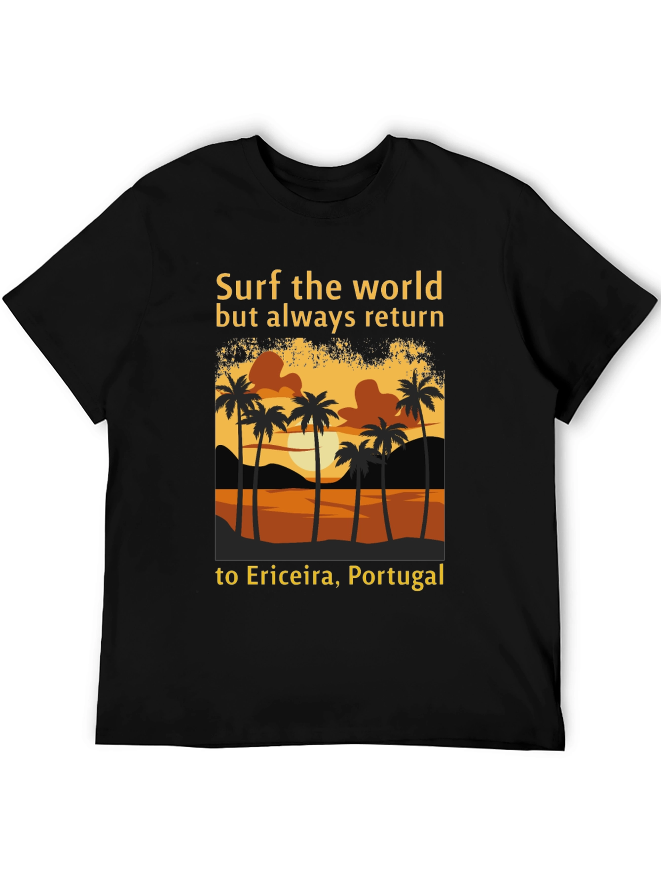 Surf the World Ericeira Portugal Tee
