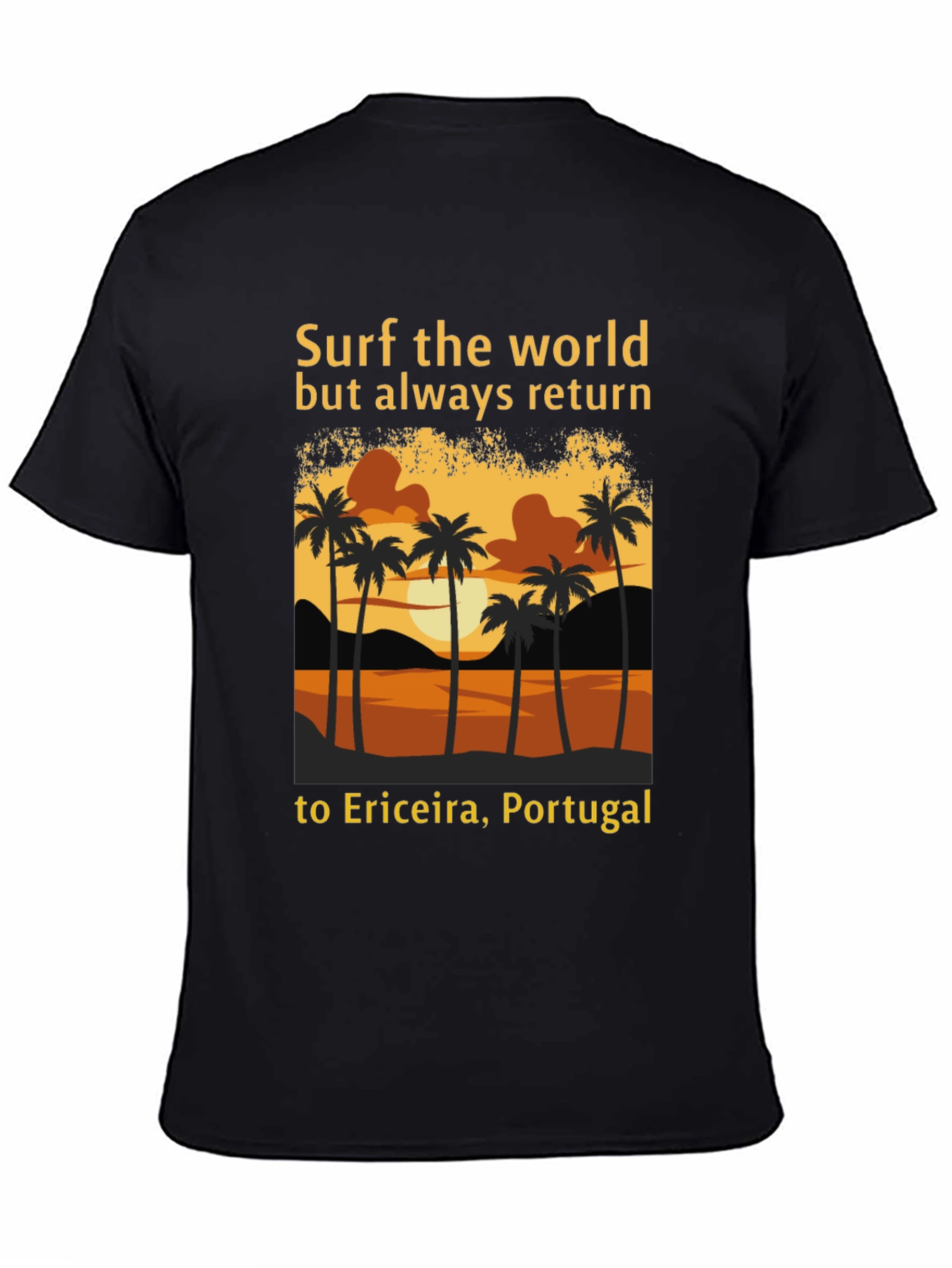 Surf the World Ericeira Portugal Tee
