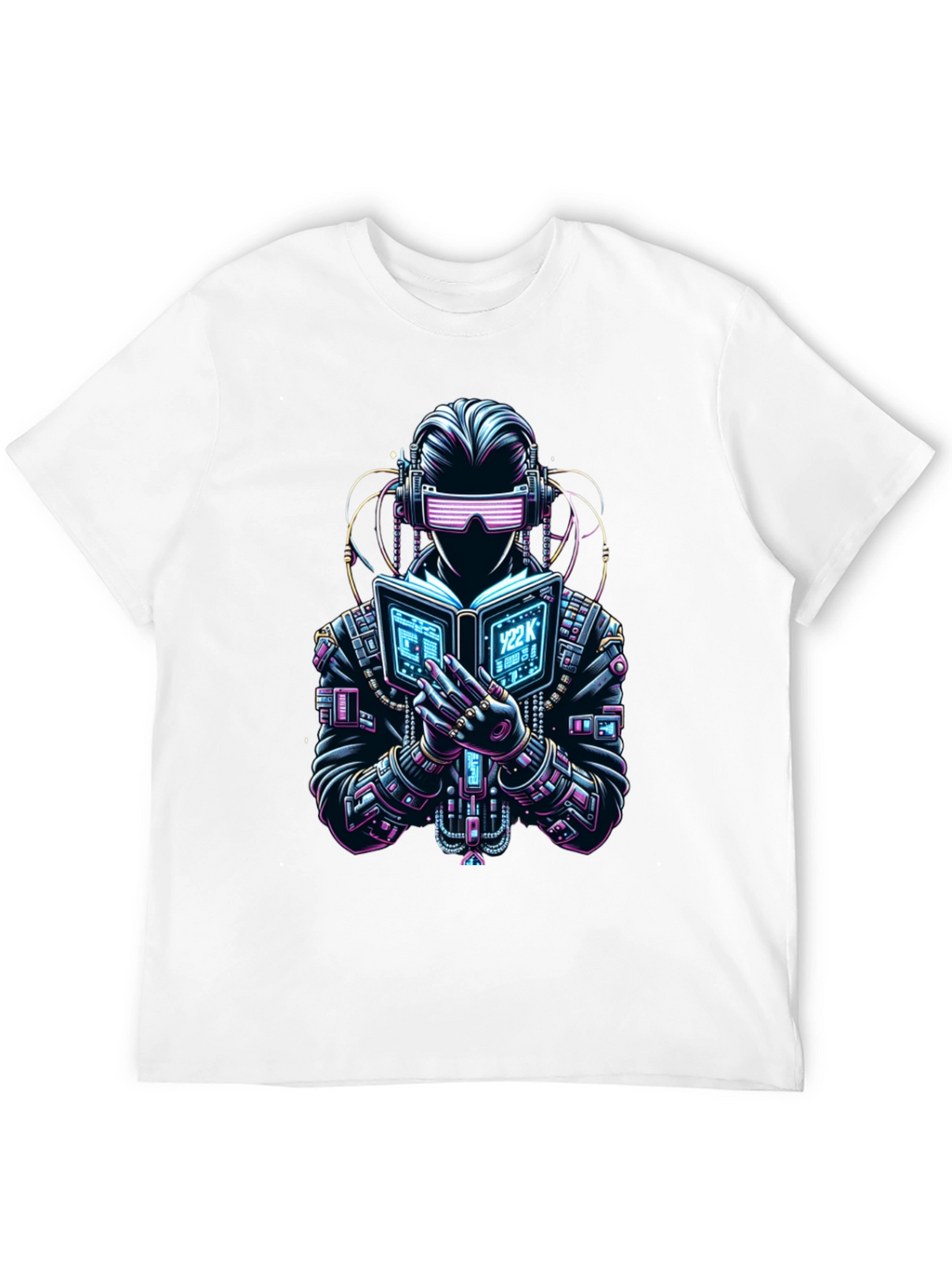 Cyberpunk Reader Graphic T-Shirt