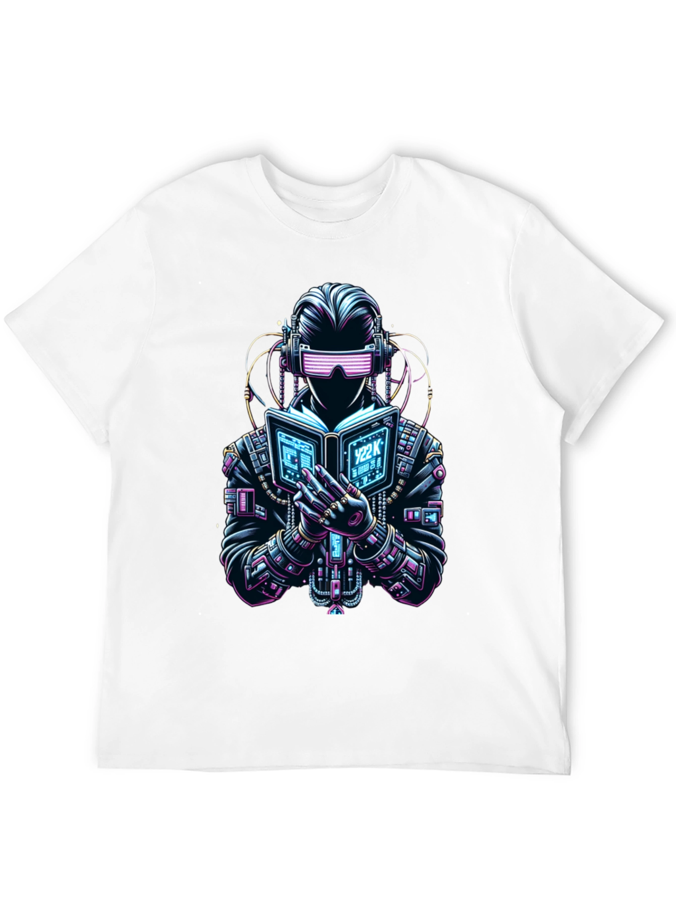 Cyberpunk Reader Graphic T-Shirt