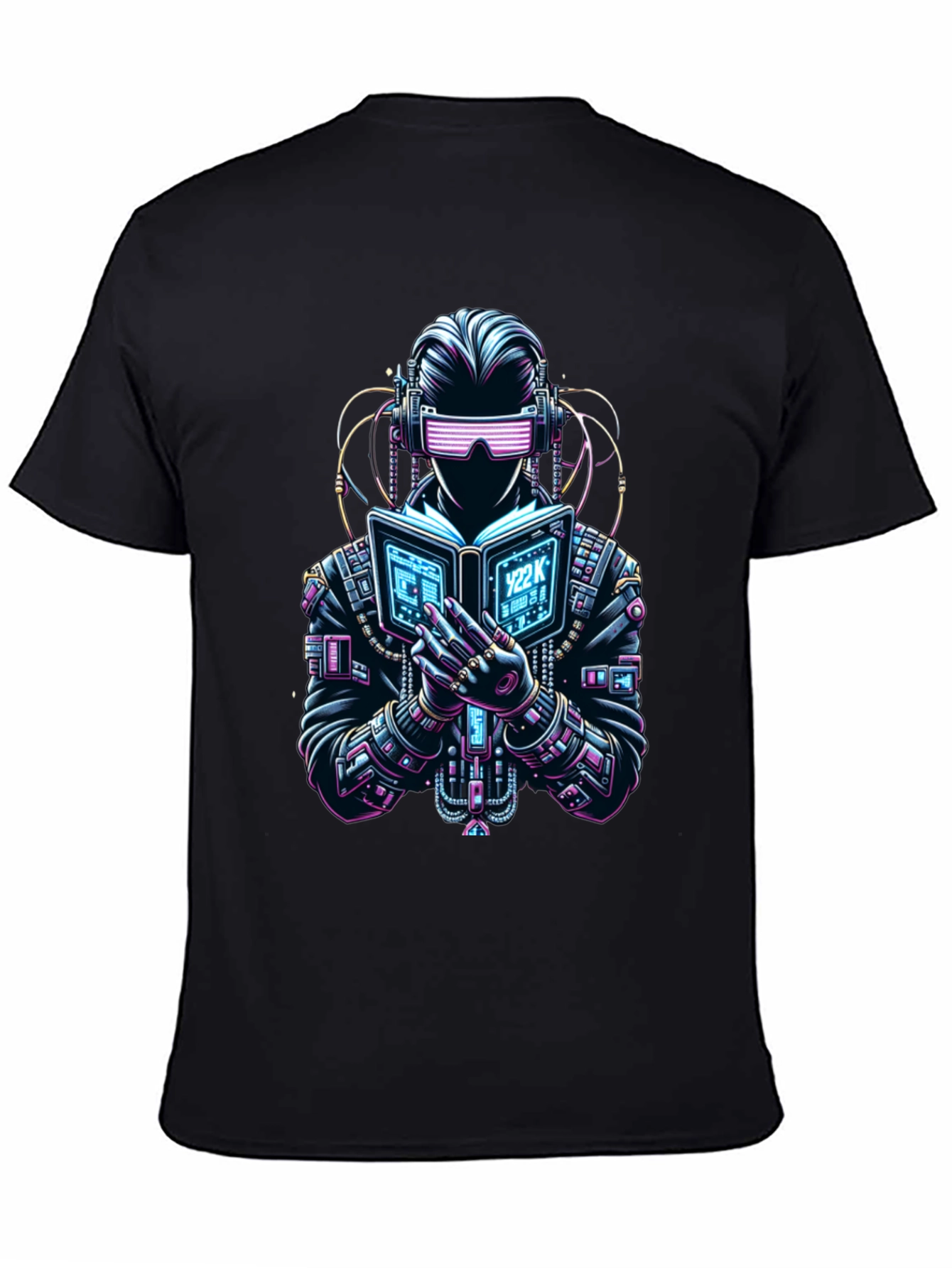 Cyberpunk Reader Graphic T-Shirt