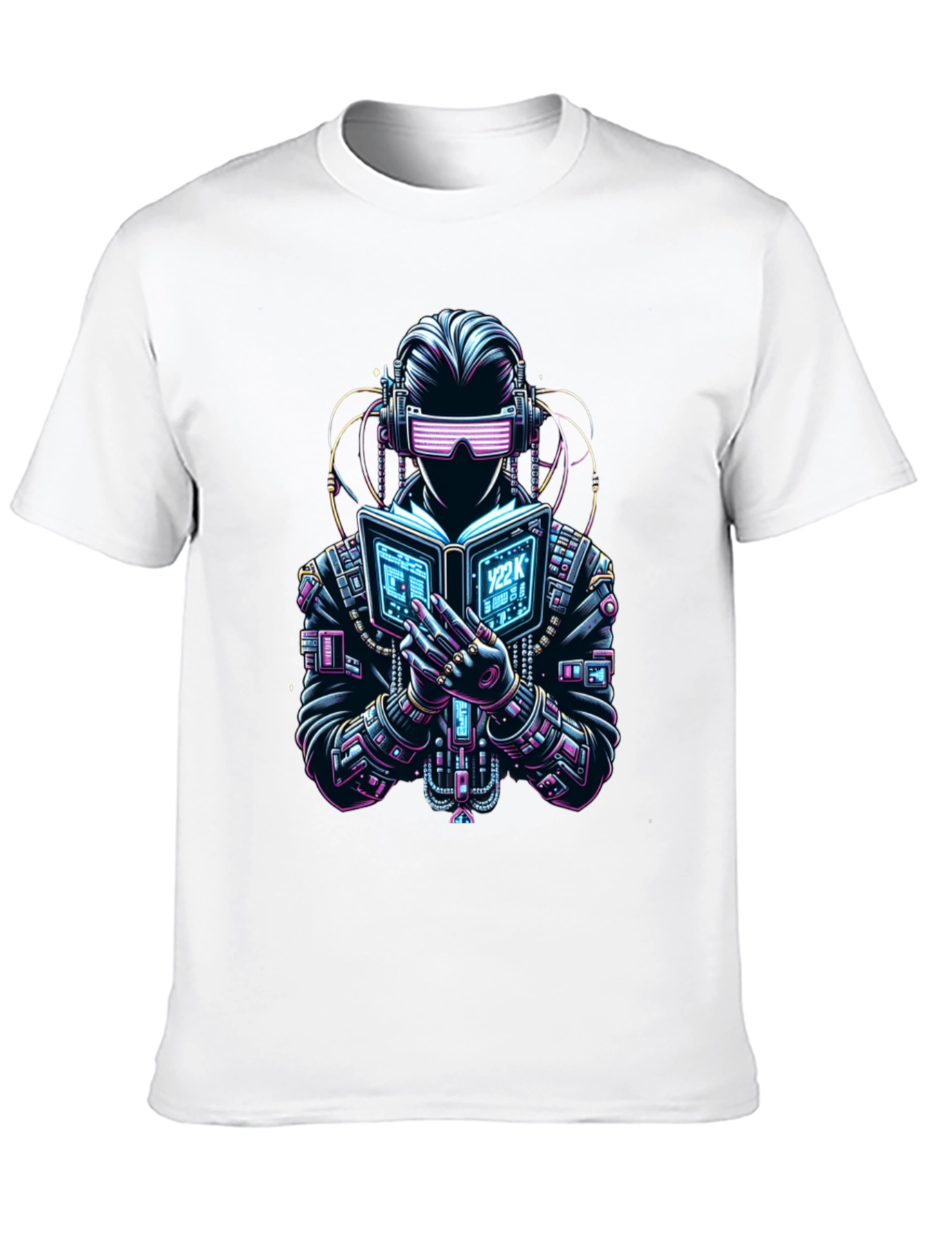 Cyberpunk Reader Graphic T-Shirt