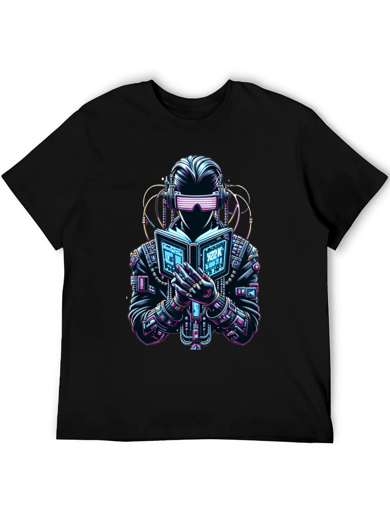 Cyberpunk Reader Graphic T-Shirt