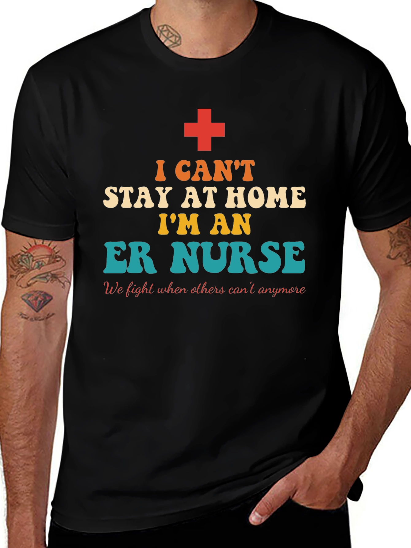 ER Nurse T-Shirt - Essential Worker Apparel