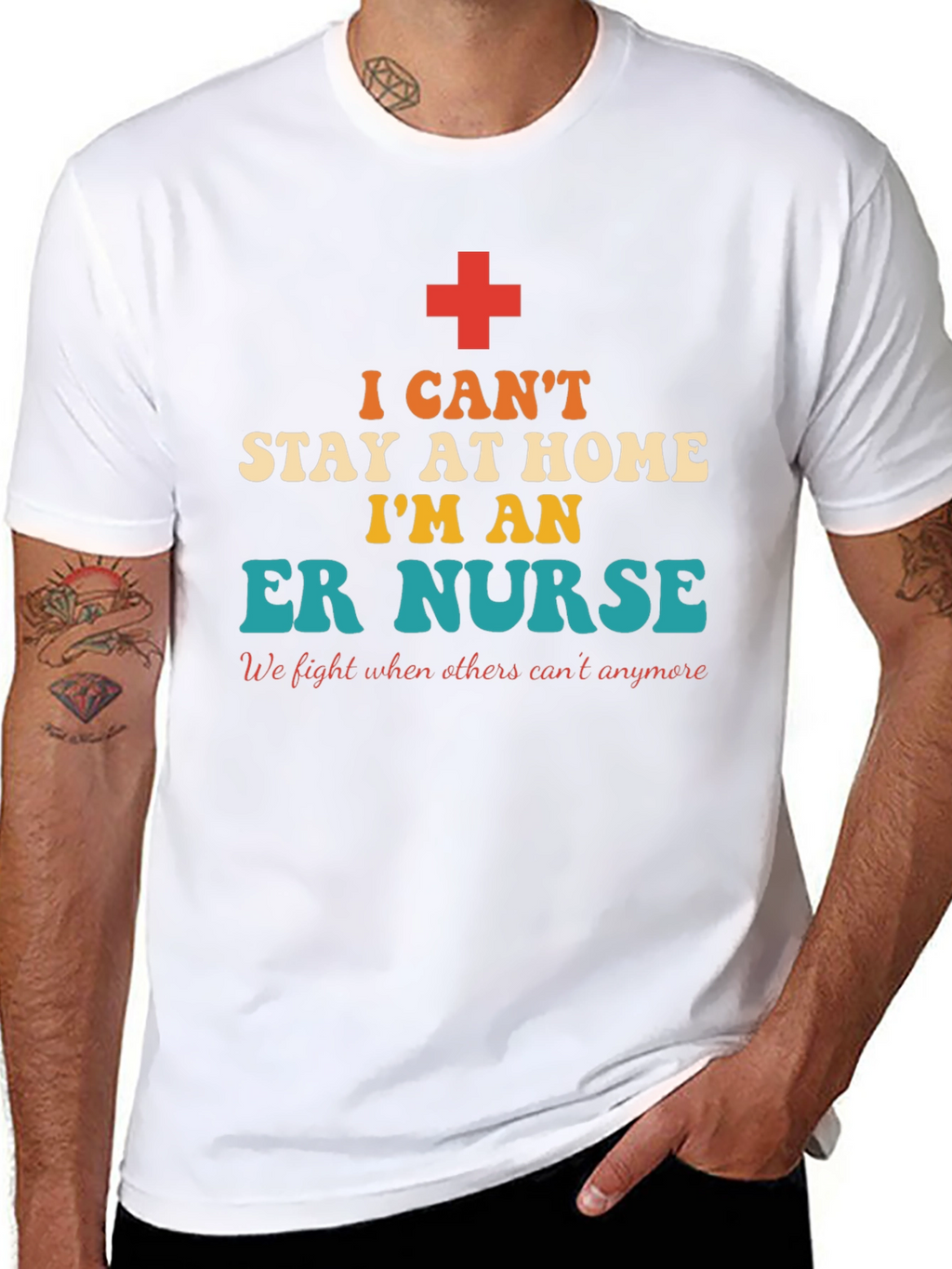ER Nurse T-Shirt - Essential Worker Apparel