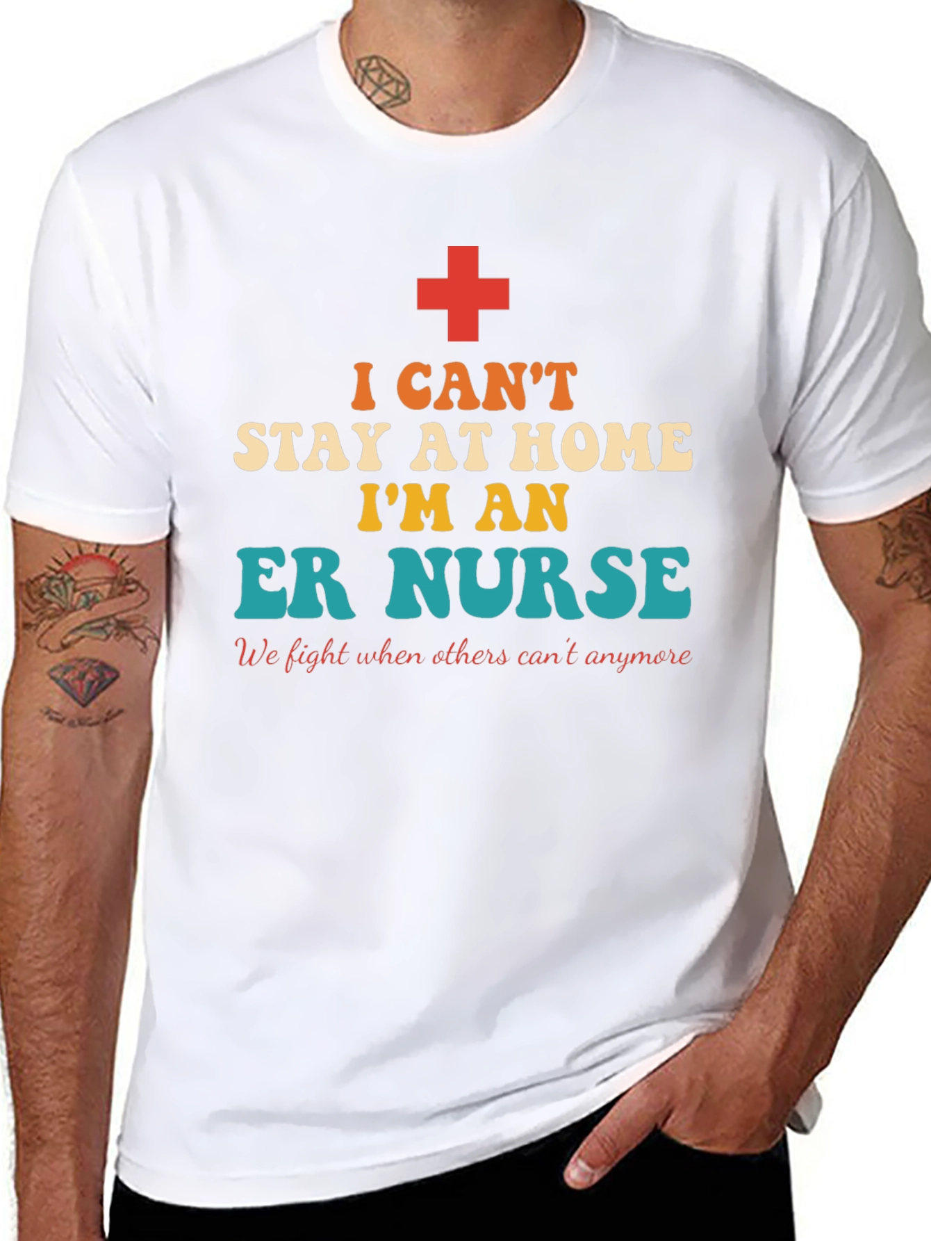 ER Nurse T-Shirt - Essential Worker Apparel