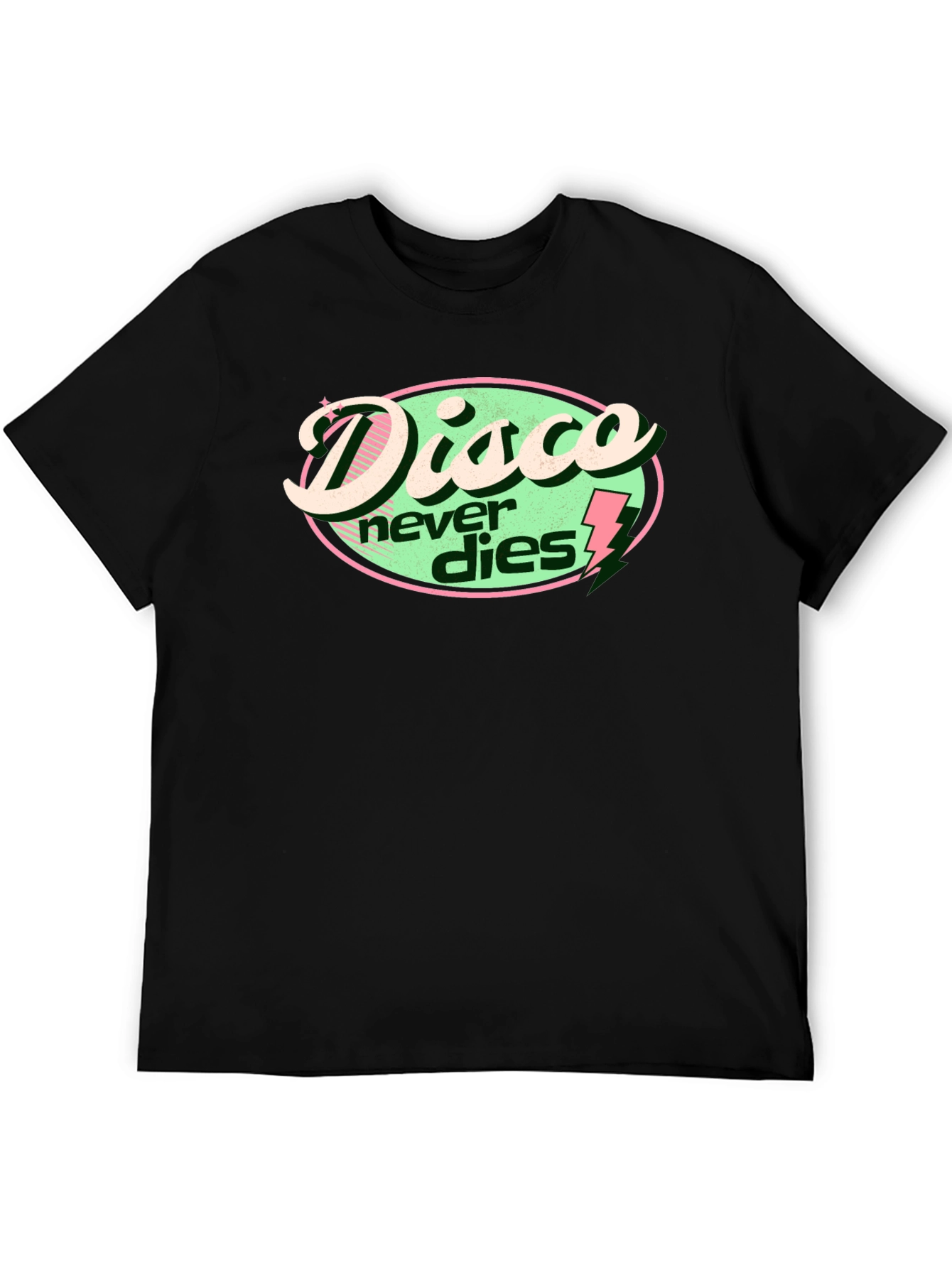 Disco Never Dies Graphic T-Shirt