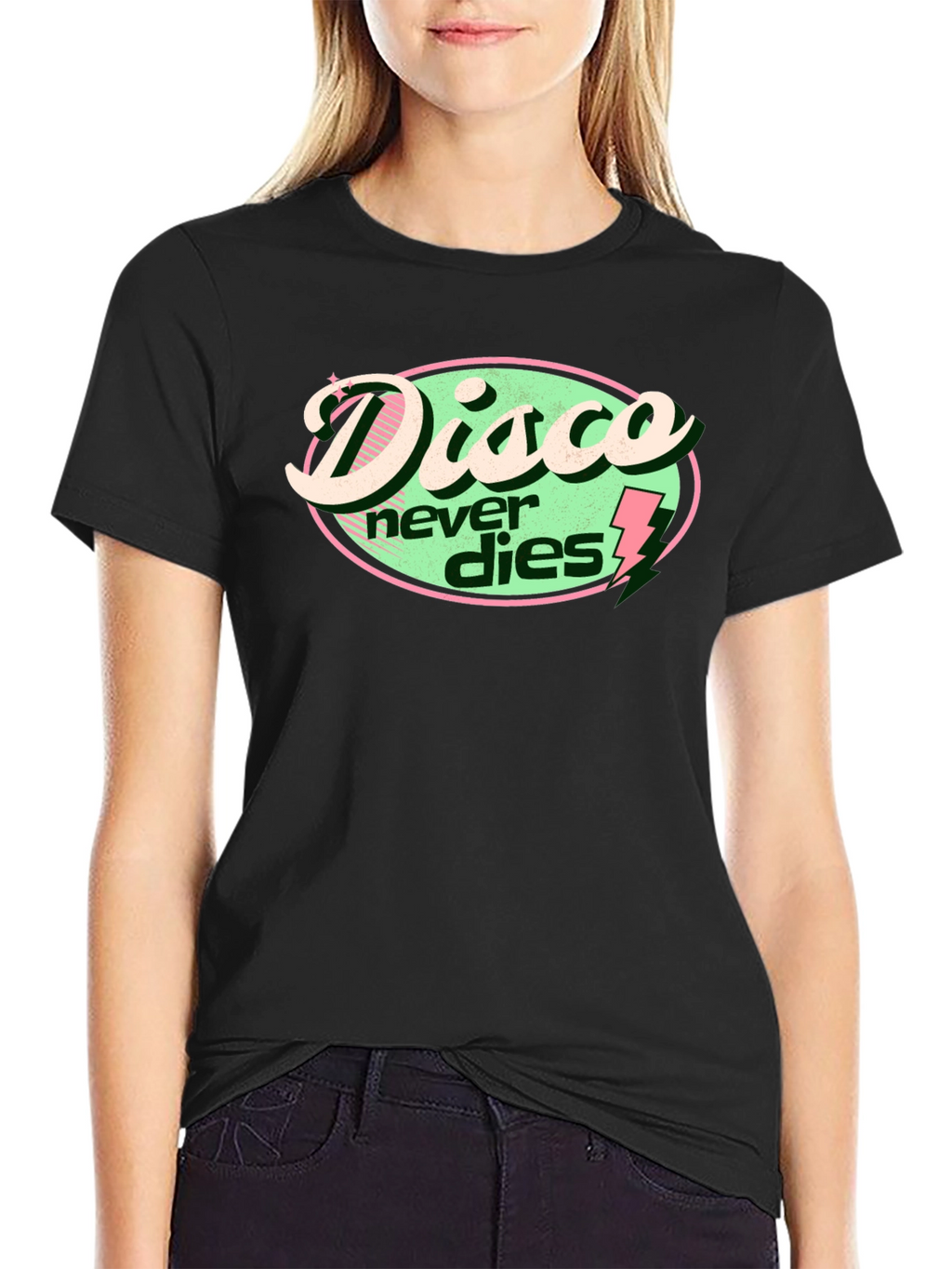 Disco Never Dies Graphic T-Shirt