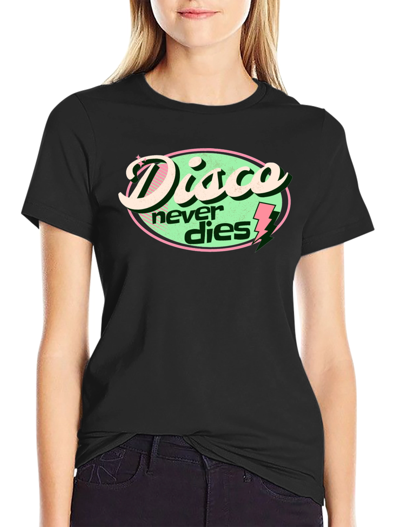 Disco Never Dies Graphic T-Shirt