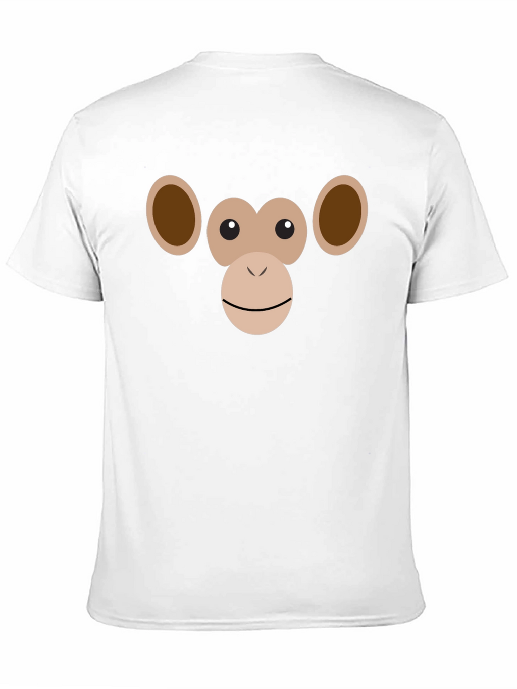 Funny Chimpanzee Face Graphic Tee