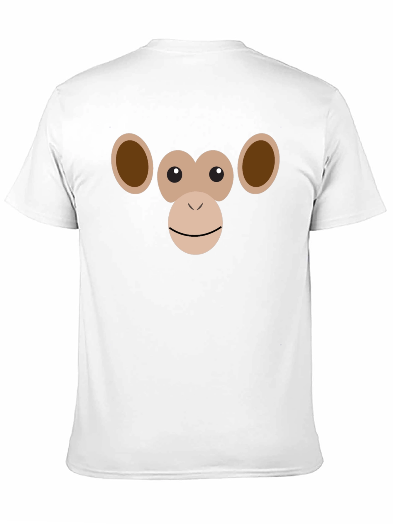 Funny Chimpanzee Face Graphic Tee
