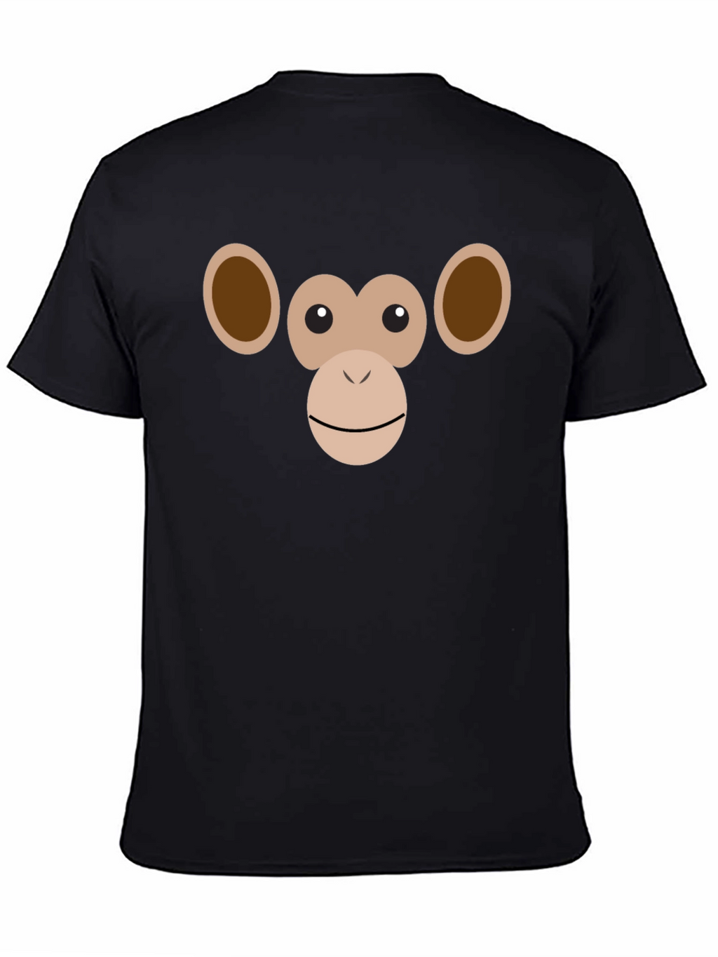 Funny Chimpanzee Face Graphic Tee