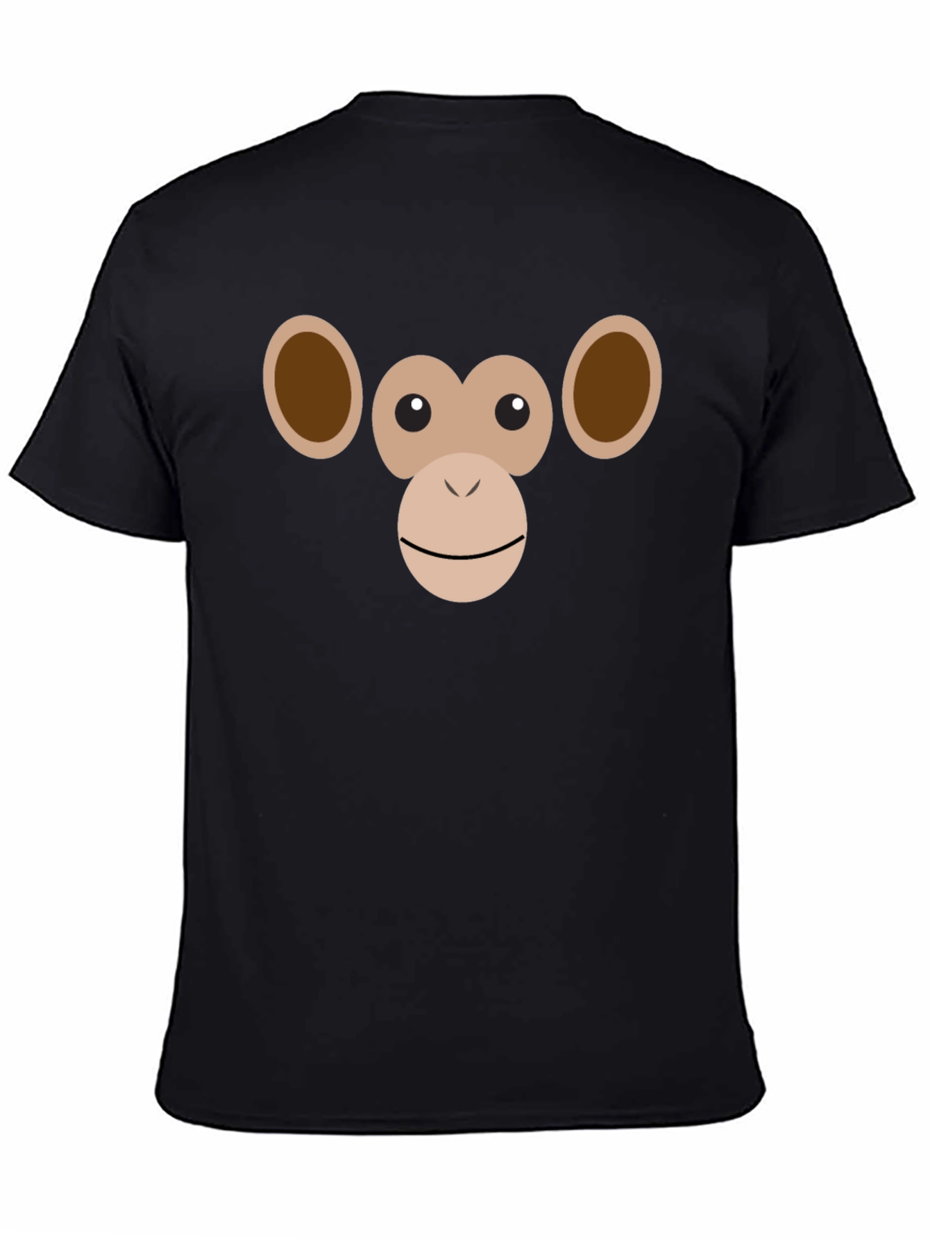 Funny Chimpanzee Face Graphic Tee