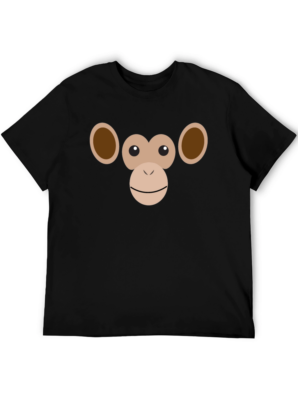 Funny Chimpanzee Face Graphic Tee