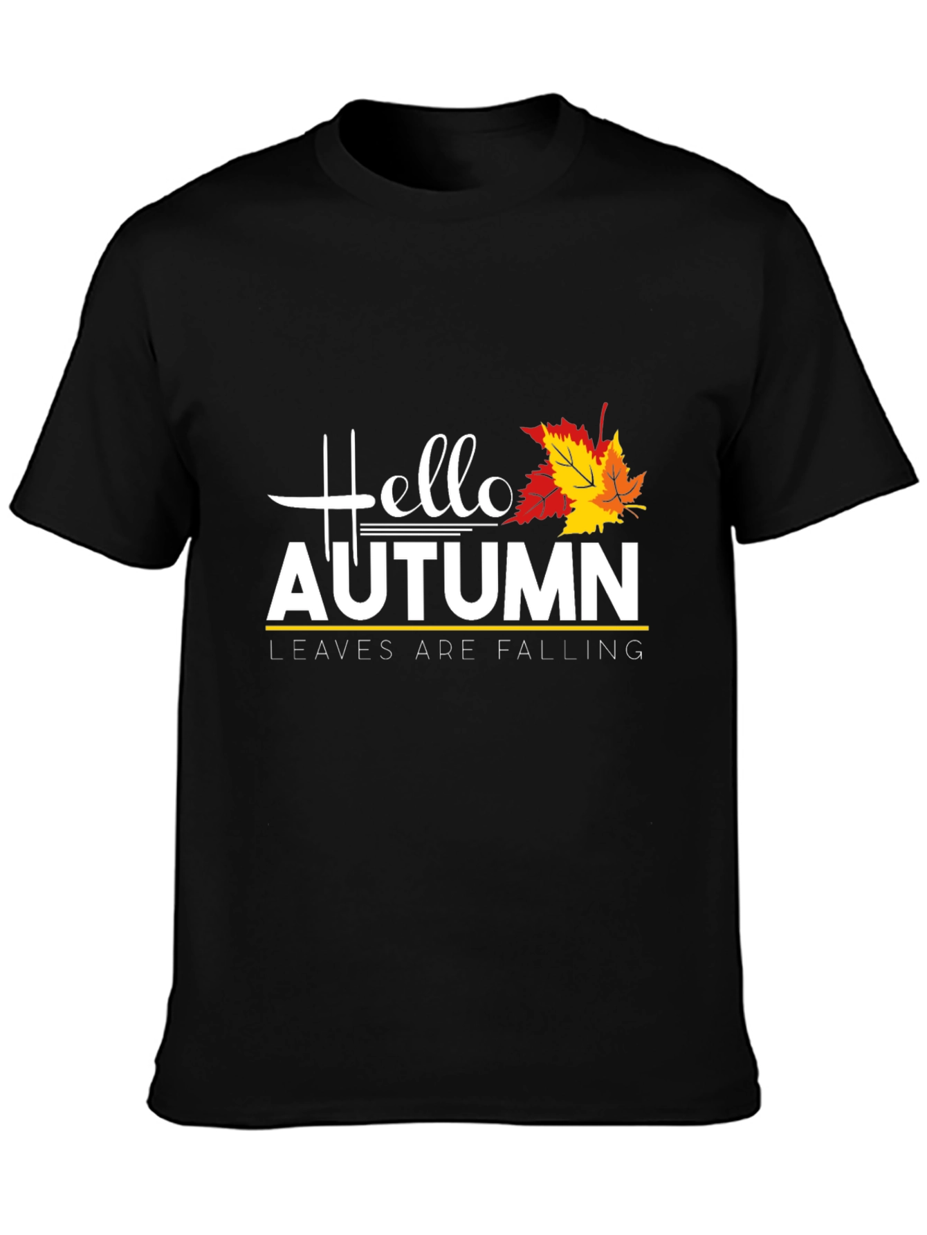 Hello Autumn Graphic T-Shirt
