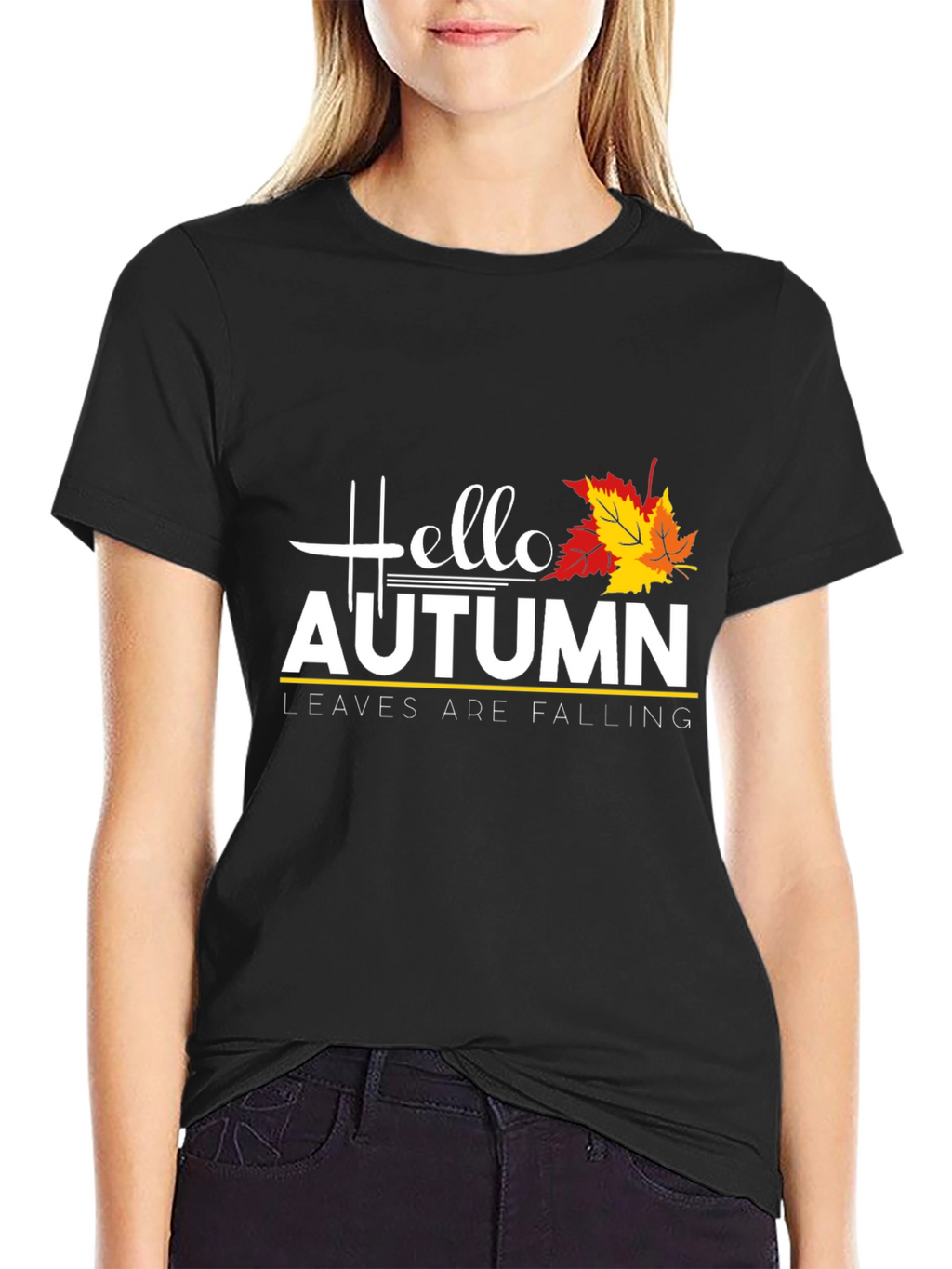 Hello Autumn Graphic T-Shirt