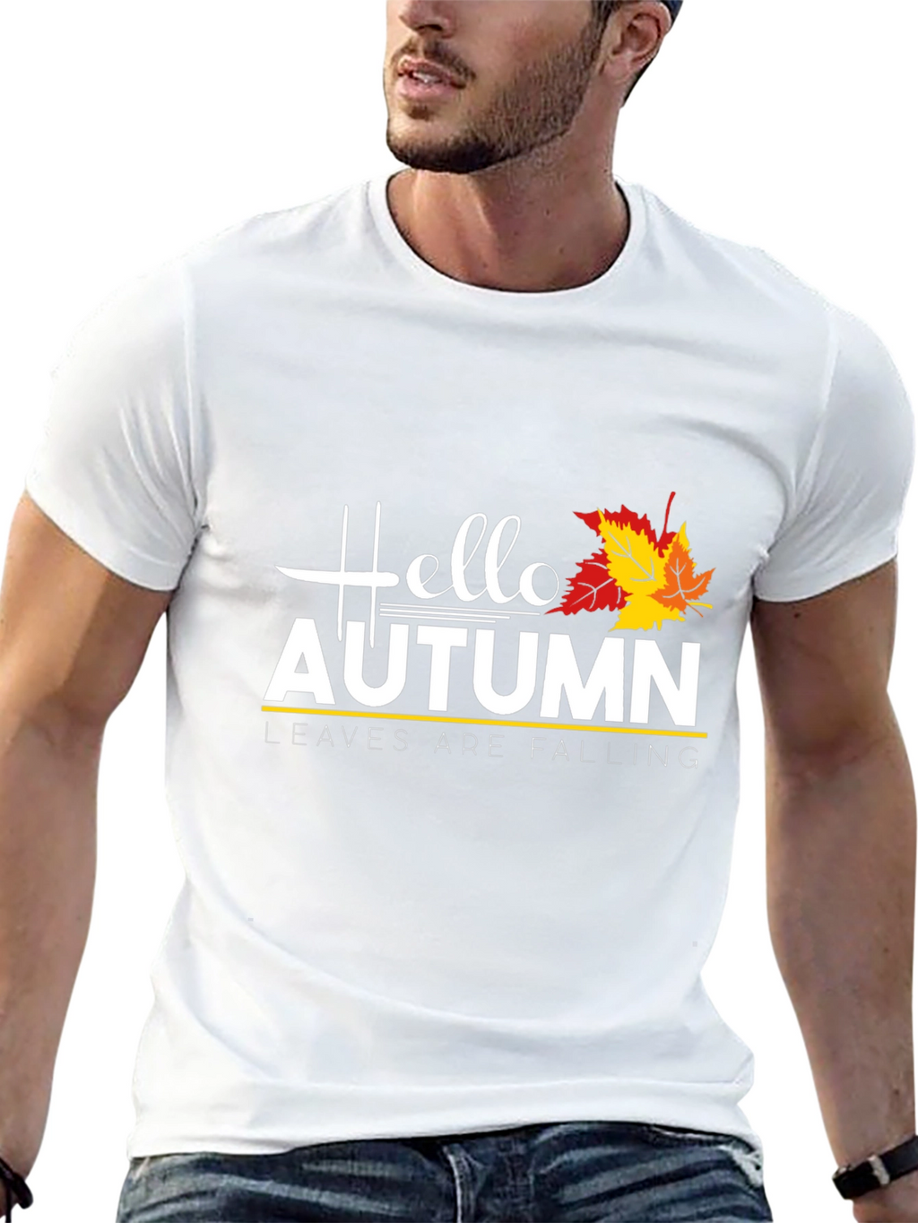 Hello Autumn Graphic T-Shirt