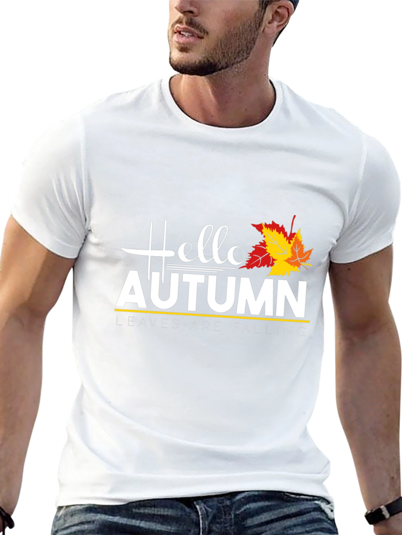 Hello Autumn Graphic T-Shirt