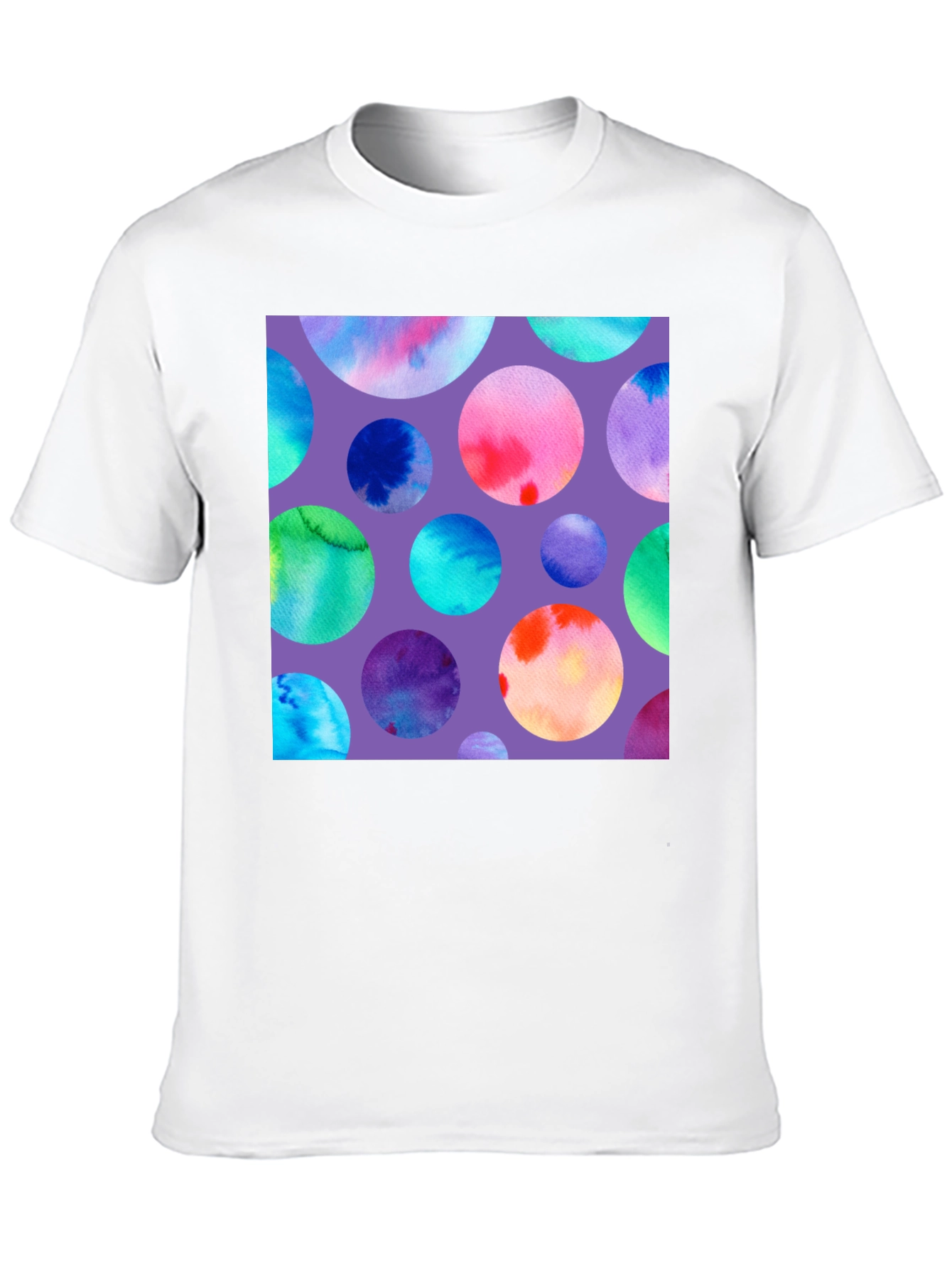 Watercolor Circles Graphic Tee