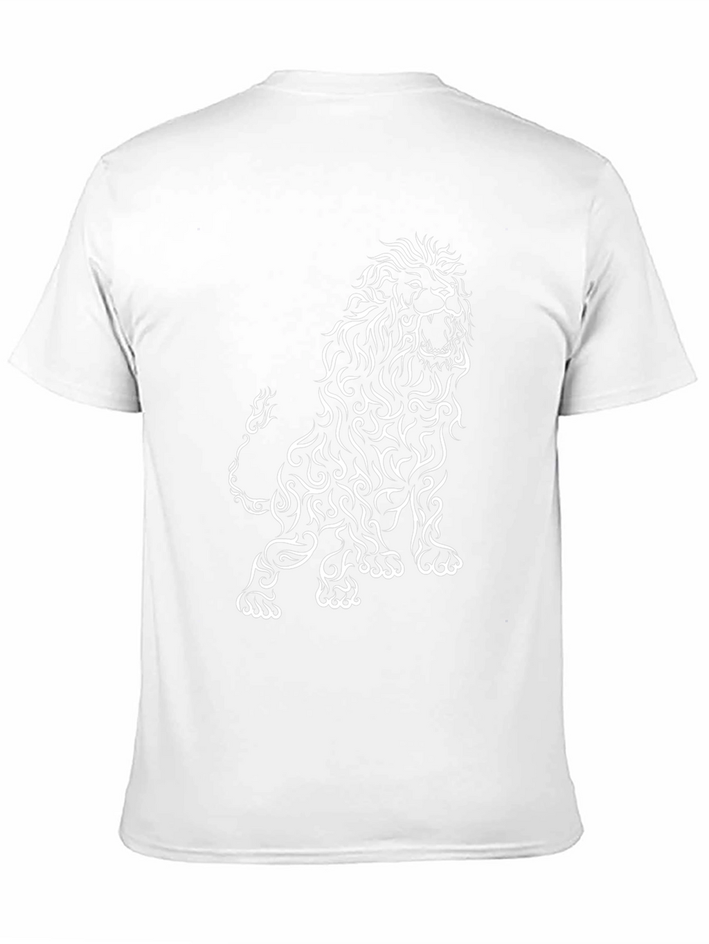 Lion Graphic Black T-Shirt