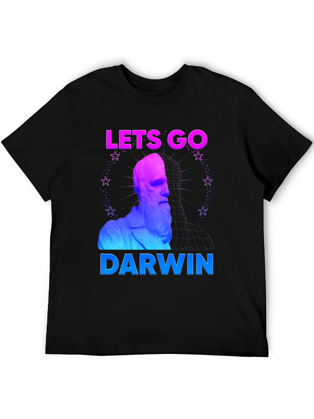 Lets Go Darwin T-Shirt: Humorous Evolution Tee