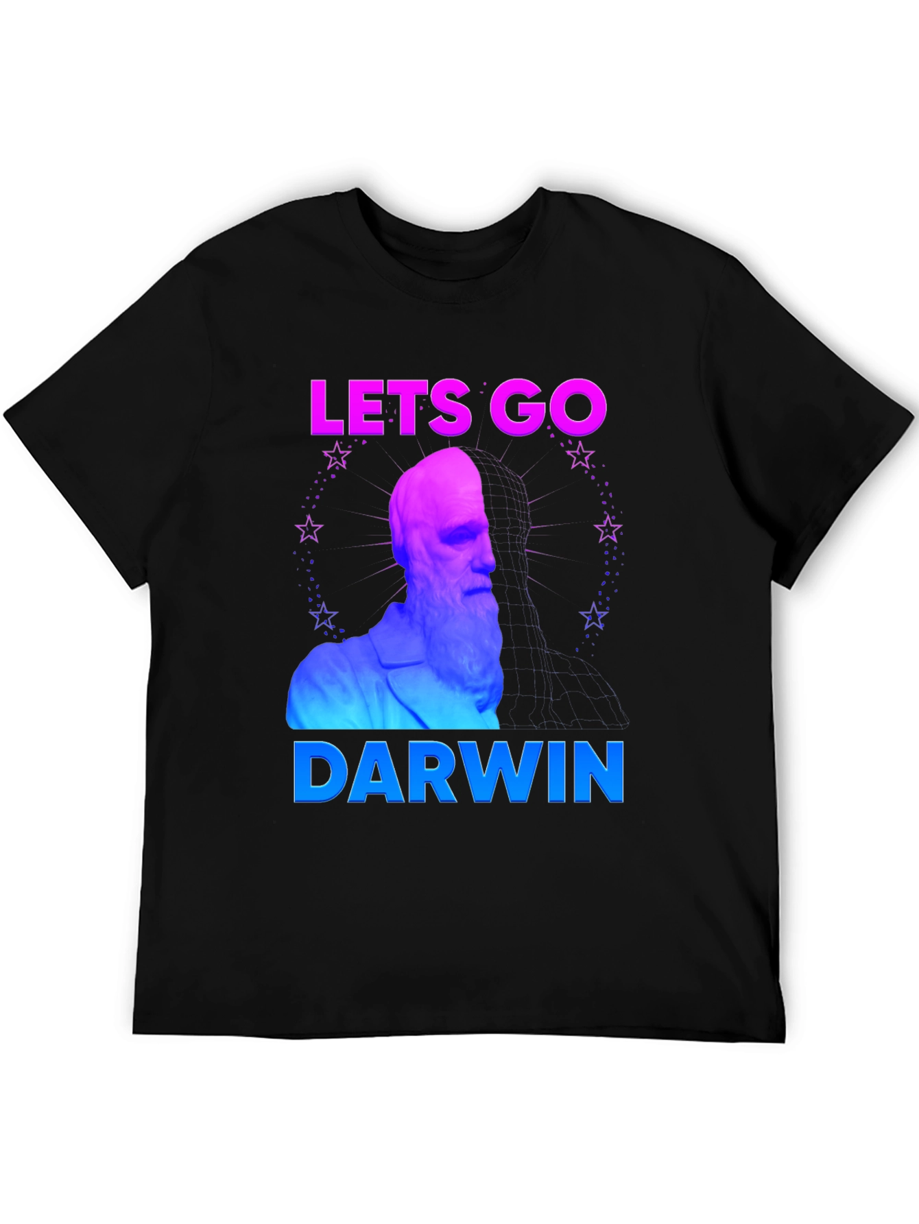 Lets Go Darwin T-Shirt: Humorous Evolution Tee
