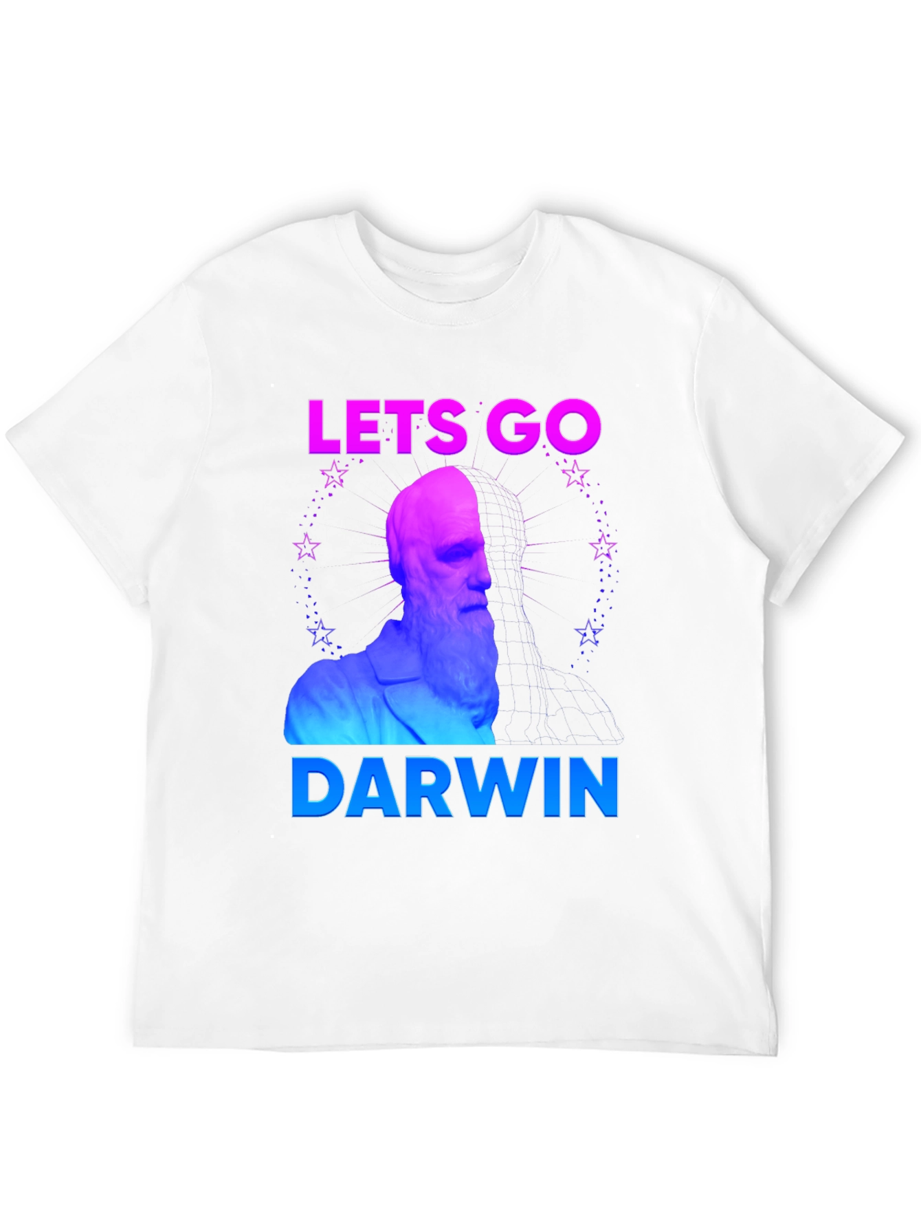Lets Go Darwin T-Shirt: Humorous Evolution Tee